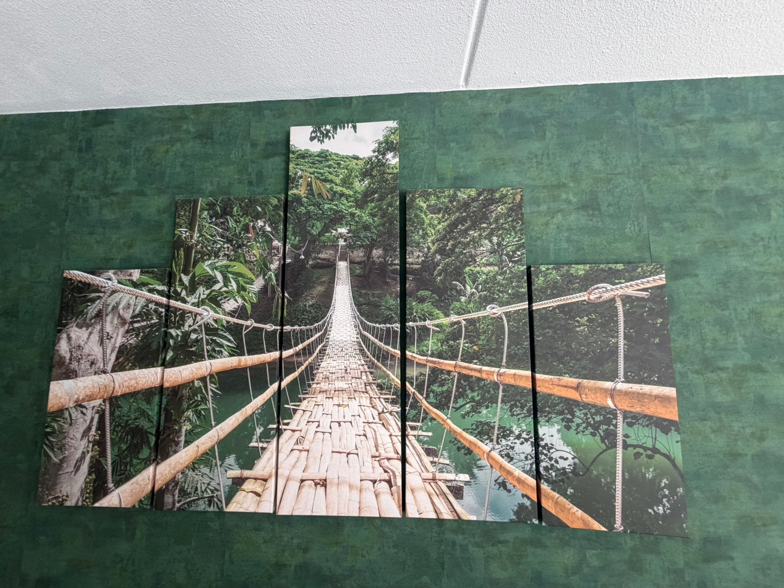 Canvas Schilderij, Huis en Inrichting, 125 cm of meer, Ophalen of Verzenden, Zo goed als nieuw, Schilderij