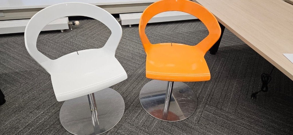 Metalmobil Ibis designstoelen, Ophalen, Kunststof, Gebruikt, Overige kleuren