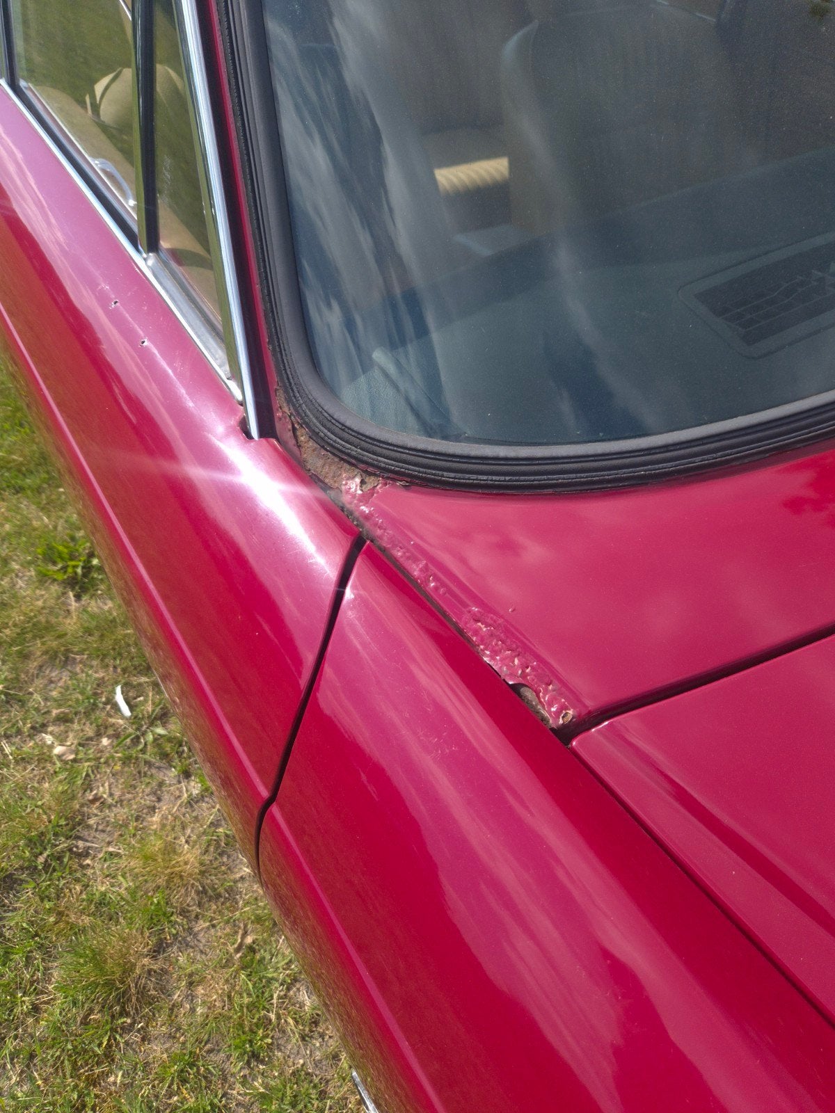 Jaguar XJ6 1976 Rood, SWB, foto 8