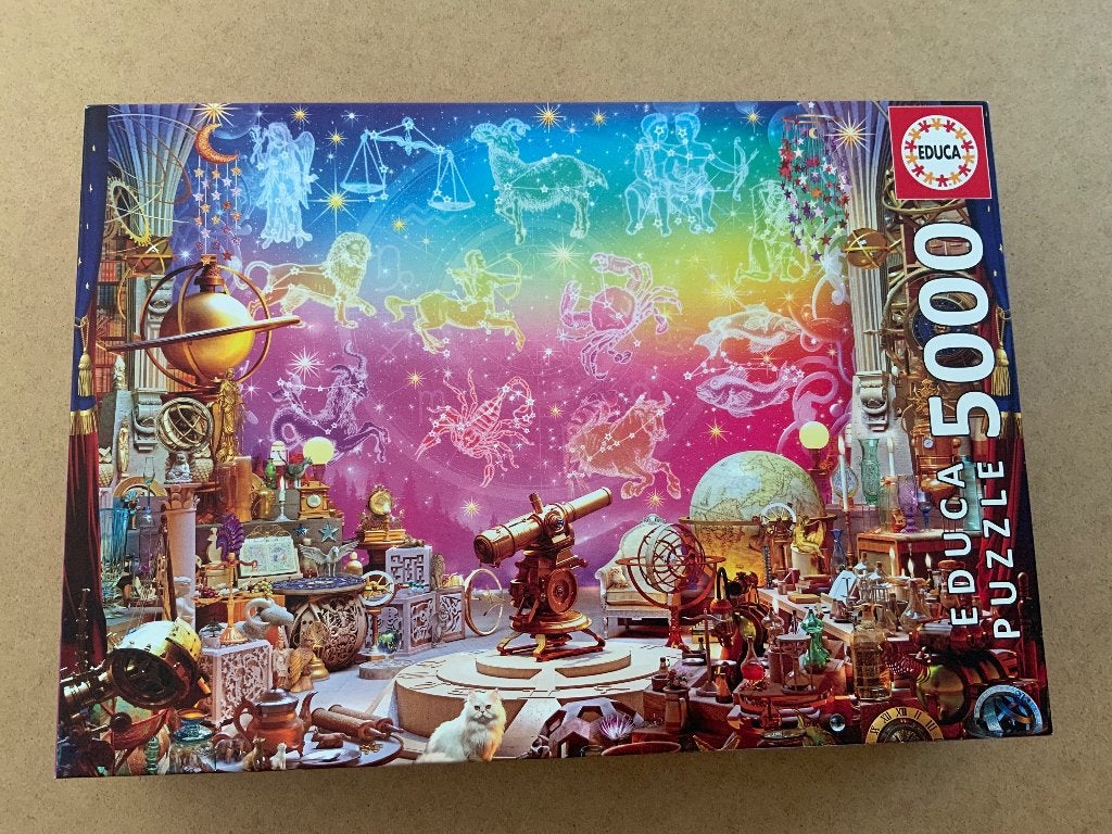 Educa Legpuzzel 5000 stukjes, Ophalen, Meer dan 1500 stukjes, Zo goed als nieuw, Legpuzzel