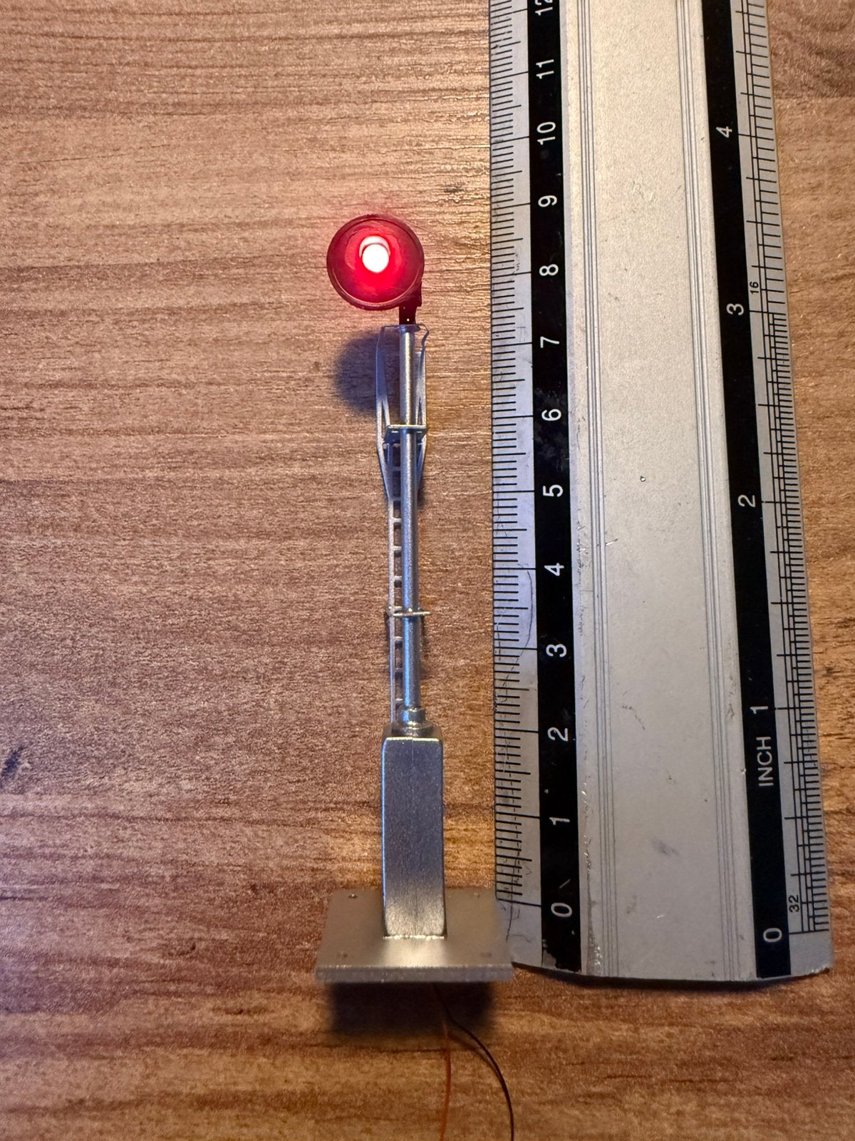 Amerikaans sein | H0 | 8,5cm, Overige merken, Gelijkstroom, Verzenden, Overige typen