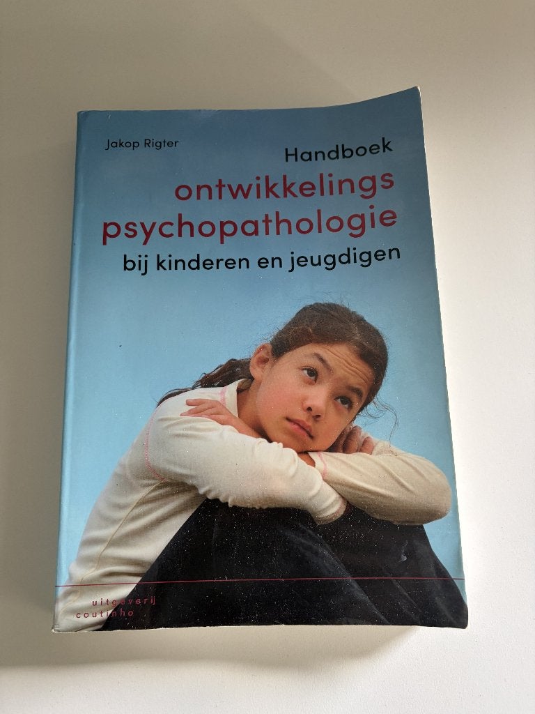 Ontwikkelingspsychopathologie bij kinderen en jeugdigen, Jakop Rigter, Zo goed als nieuw, Gamma, HBO