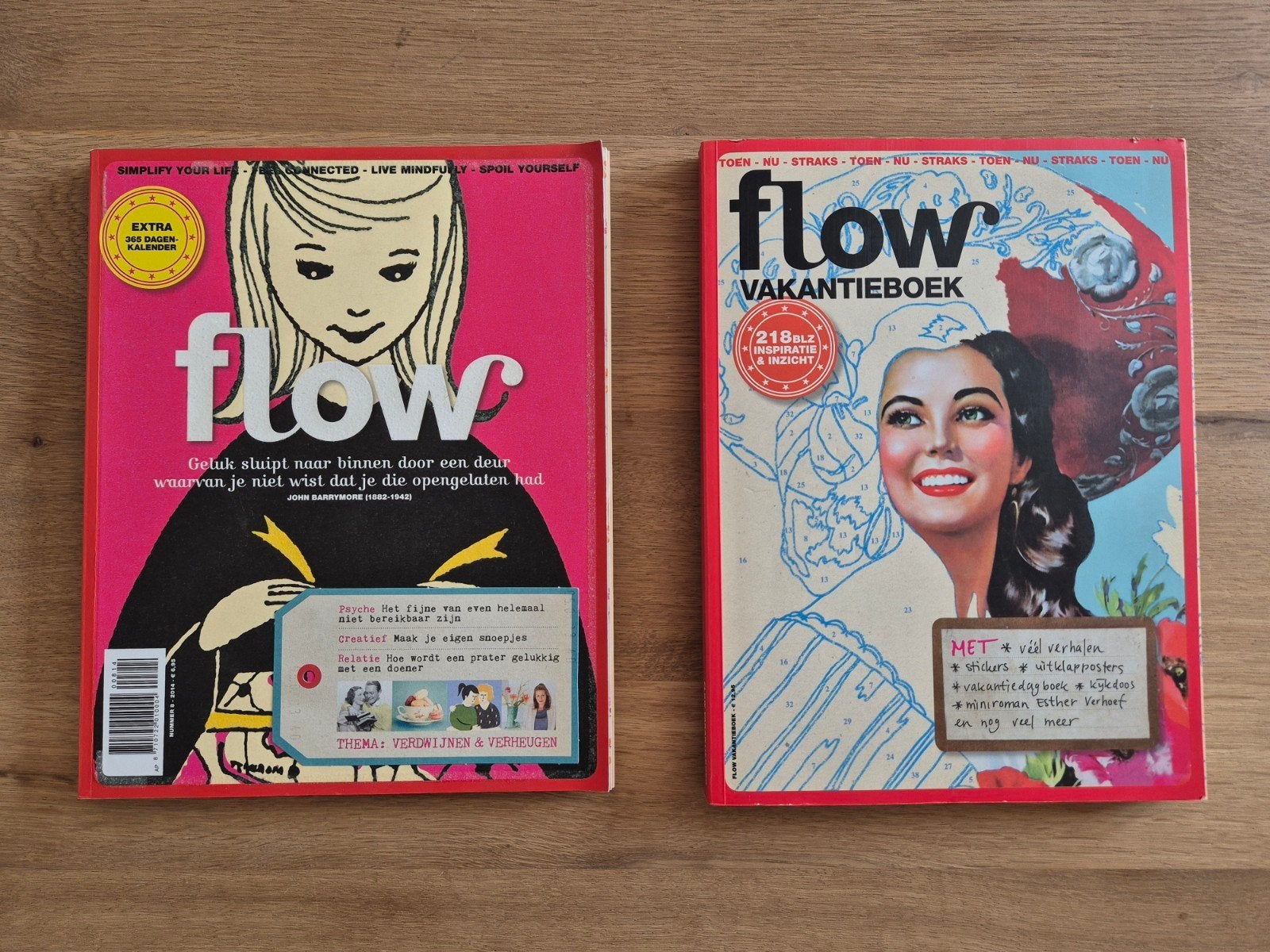 2014 flow nummer 8 en vakantieboek 2014, Ophalen of Verzenden