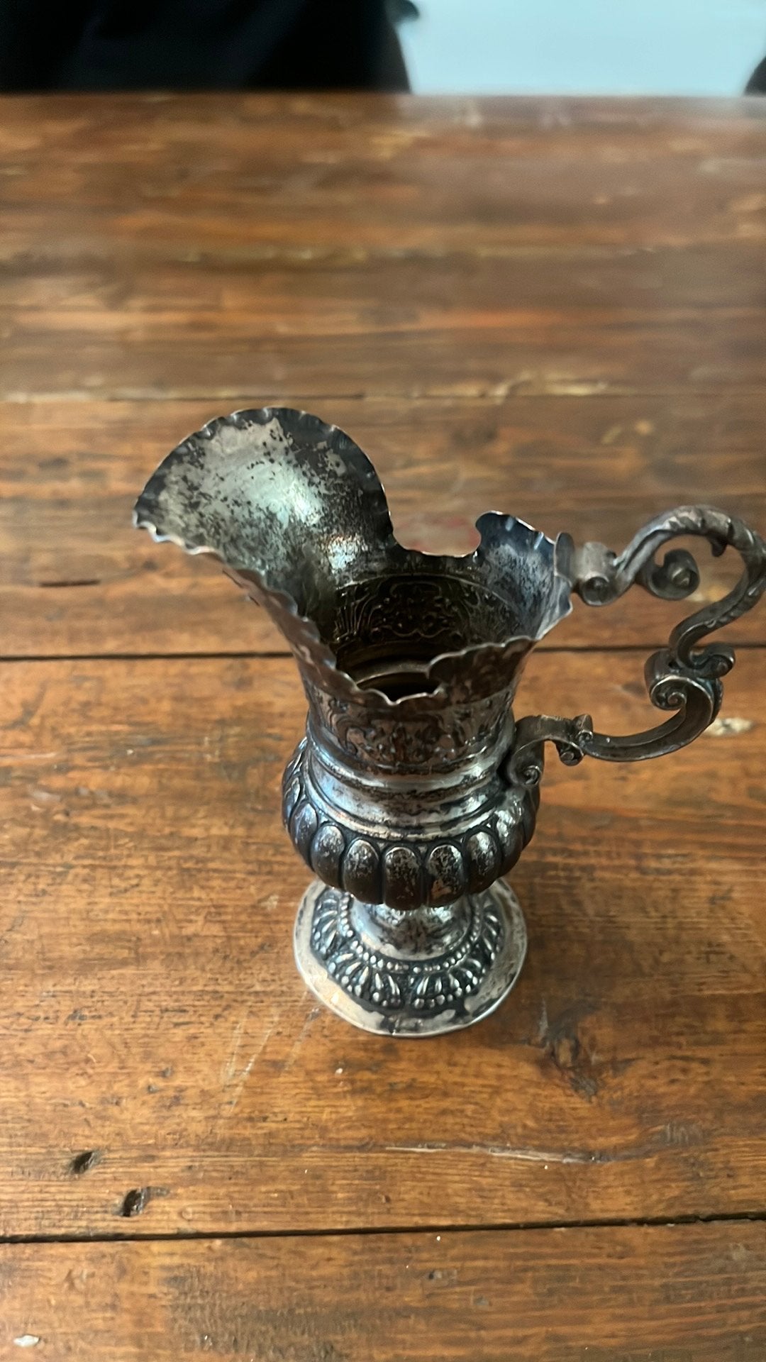Zilvere/verzilverde kan, Ophalen of Verzenden, Zilver