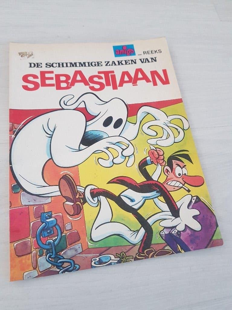 Sebastiaan, Gelezen, Eén stripboek, Ophalen of Verzenden, Manuel Vázquez Gallego