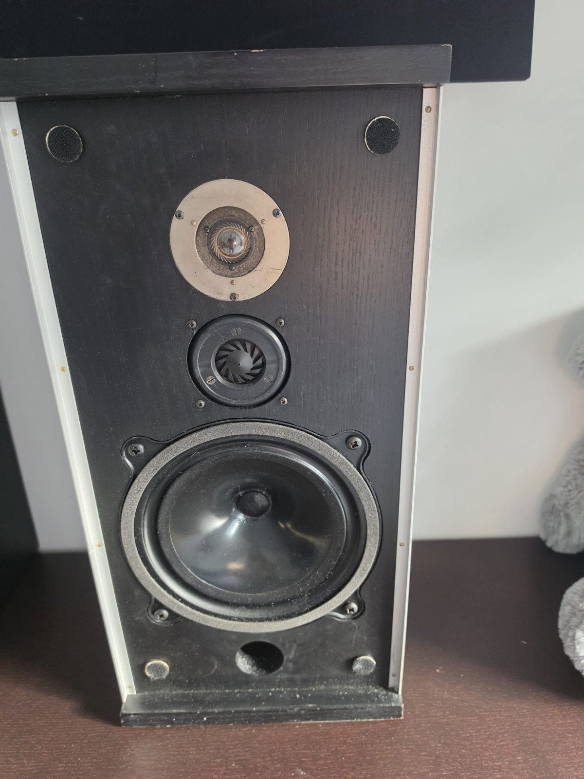 B&W DM4 Speakerset - In perfecte staat, Stereo speakers, Ophalen of Verzenden, Zo goed als nieuw, Bowers & Wilkins (B&W)