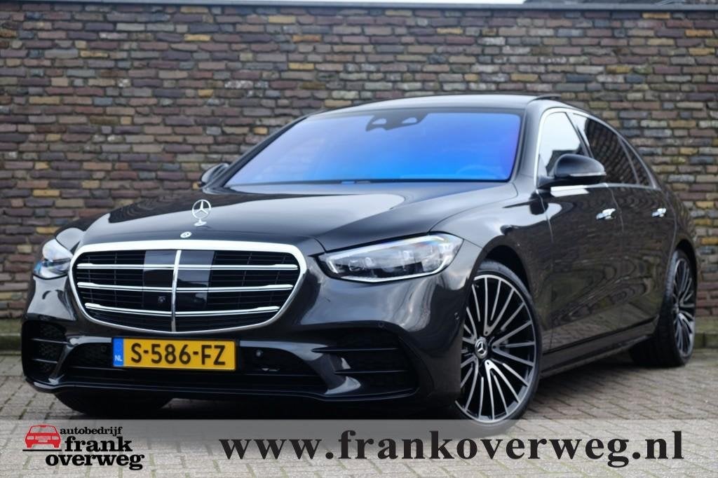 Mercedes-benz S-KLASSE 400D 4Matic LANG AMG Achterasbesturin, Auto's, Automaat, Huisgarantie, 2925 cc, Bedrijf