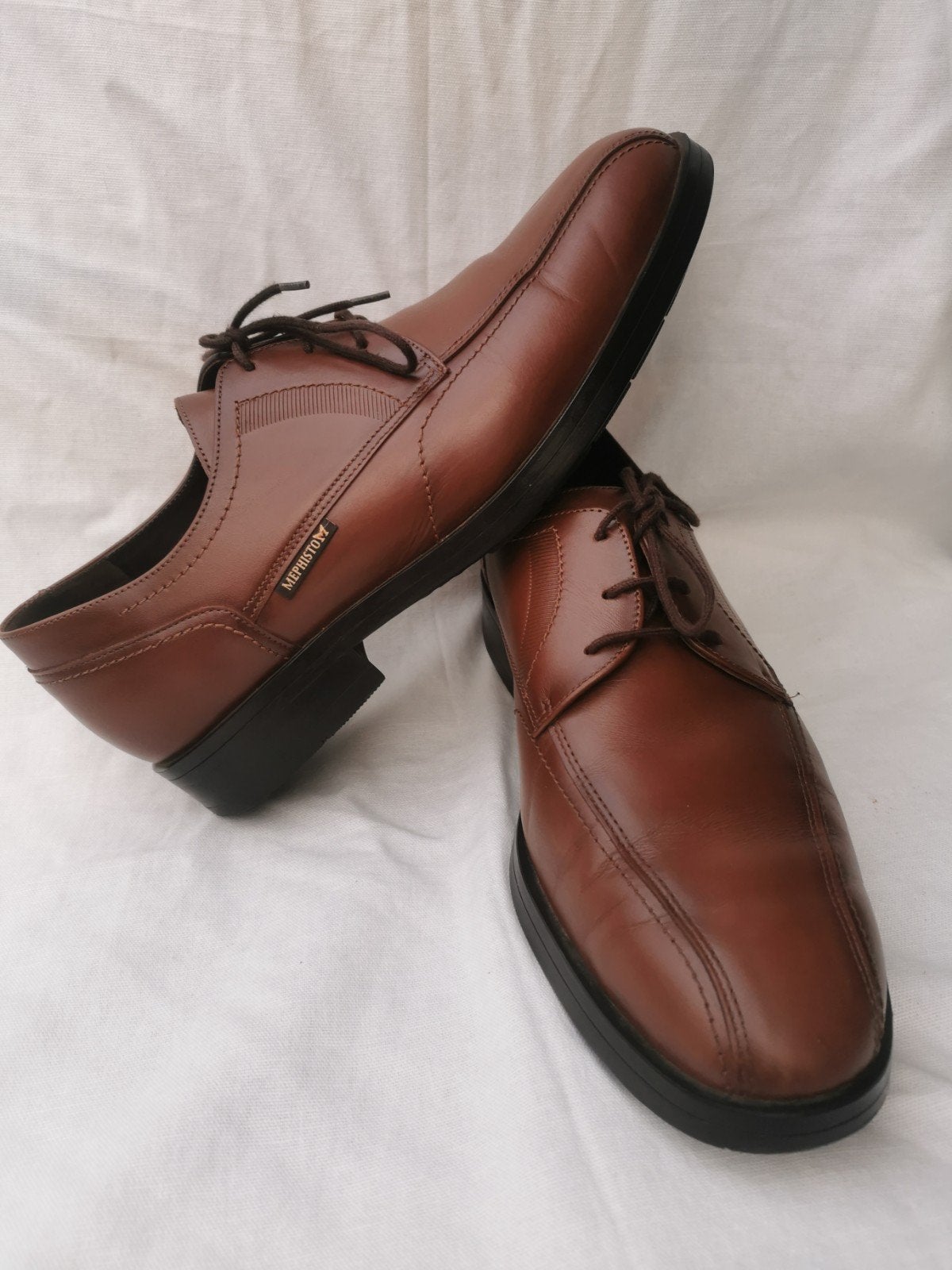 Mephisto heren schoenen maat 44 zo goed als nieuw, Bruin, Floris van Bommel, Ophalen of Verzenden, Zo goed als nieuw