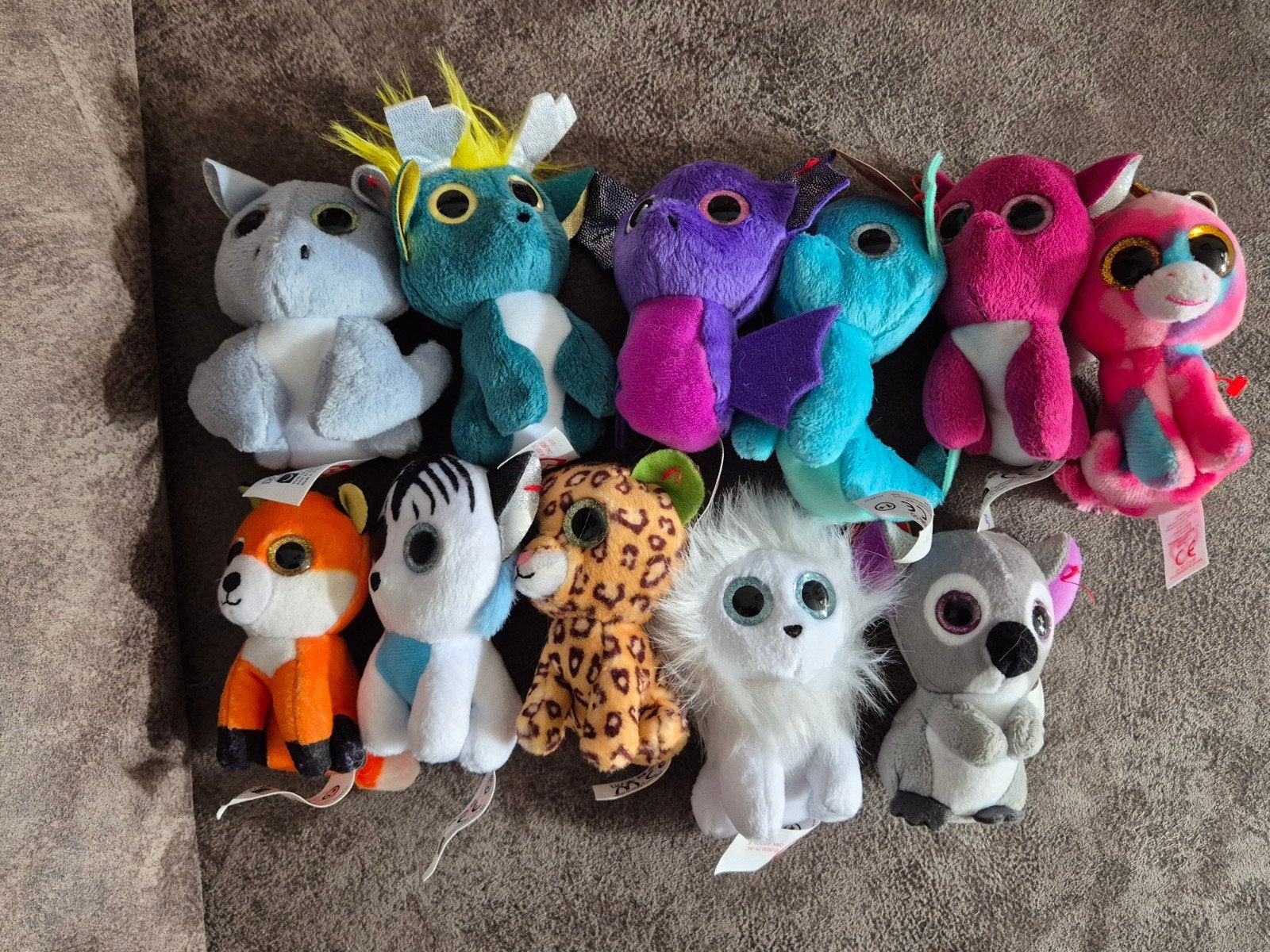 11 x Ty mini Boo collectibles (9 cm), Ophalen of Verzenden, Zo goed als nieuw, Overige typen