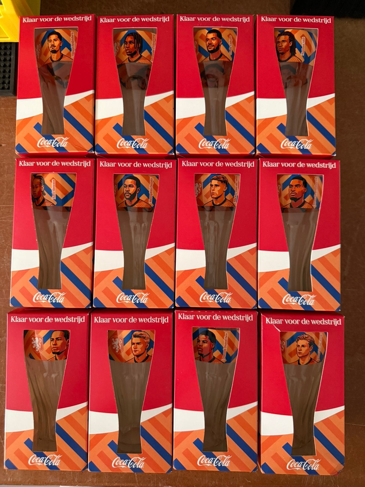 Te koop Coca cola glazen Wk 2026, Verzamelen, Ophalen of Verzenden, Zo goed als nieuw, Frisdrankglas