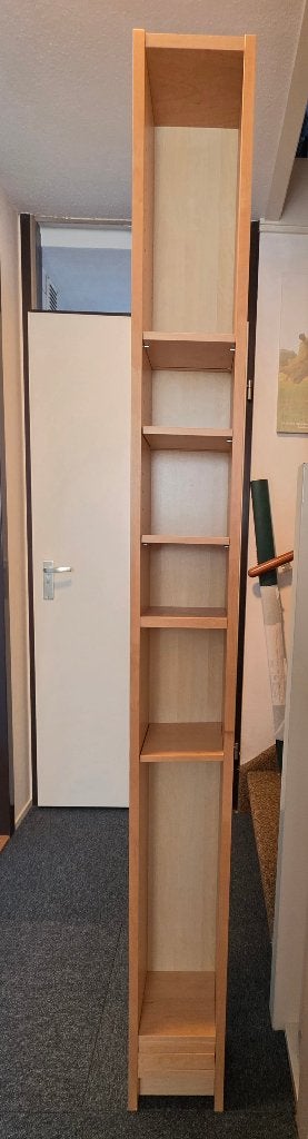Ikea vakkenkast, Ophalen, Met plank(en), Gebruikt, 150 tot 200 cm