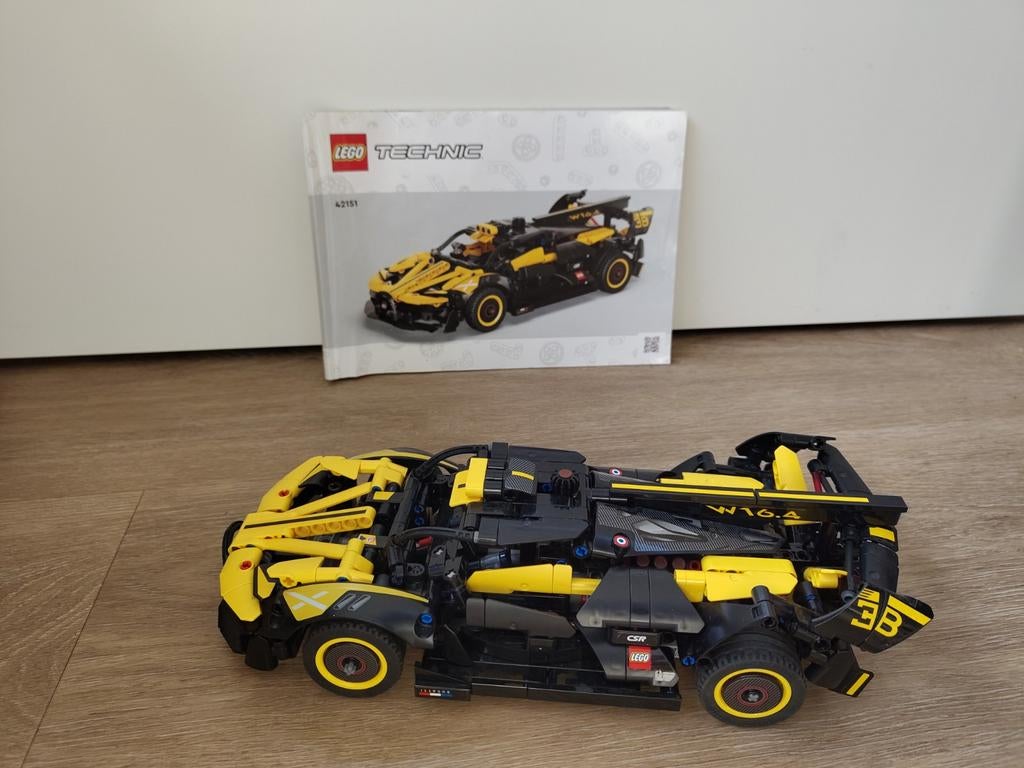 Lego Technic 42151 Bugatti Bolide, Compleet, Lego, Ophalen of Verzenden, Zo goed als nieuw