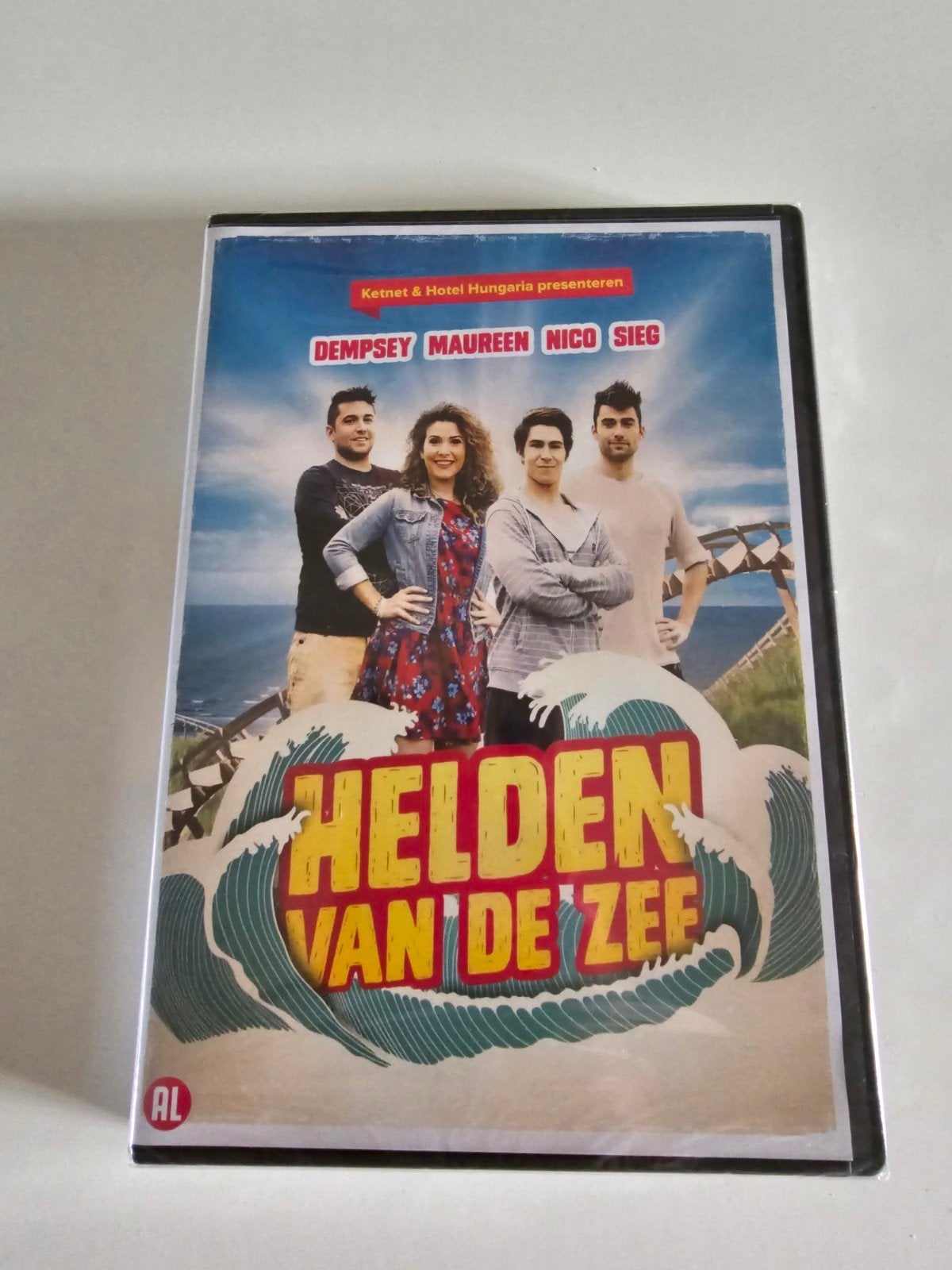 Nieuw! Dvd helden van de zee, Cd's en Dvd's, Dvd's | Nederlandstalig, Alle leeftijden, Nederlands, Ophalen of Verzenden, Komedie
