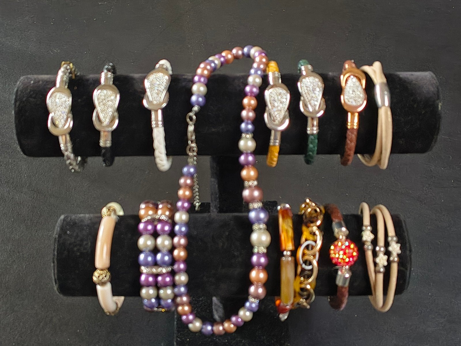 Lucardi Armbanden en Halsketting Set, Overige materialen, Overige kleuren, Met bedels of kralen, Ophalen of Verzenden
