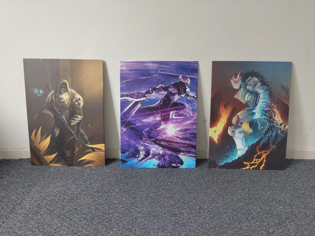 Destiny displate posters (M), Rechthoekig Staand, Ophalen of Verzenden, Zo goed als nieuw, A1 t/m A3