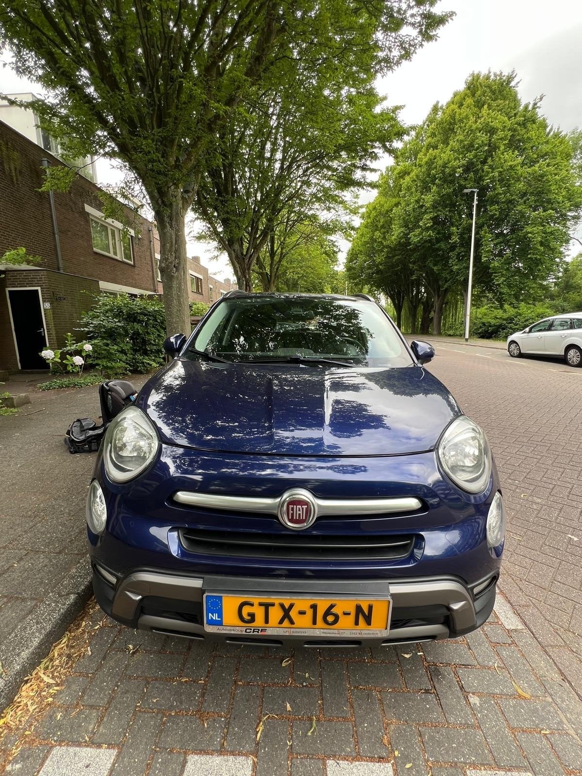 Fiat 500X 1.4T Multiair 16V 140 2015 Blauw, Voorwielaandrijving, 1295 kg, 4 cilinders, Blauw