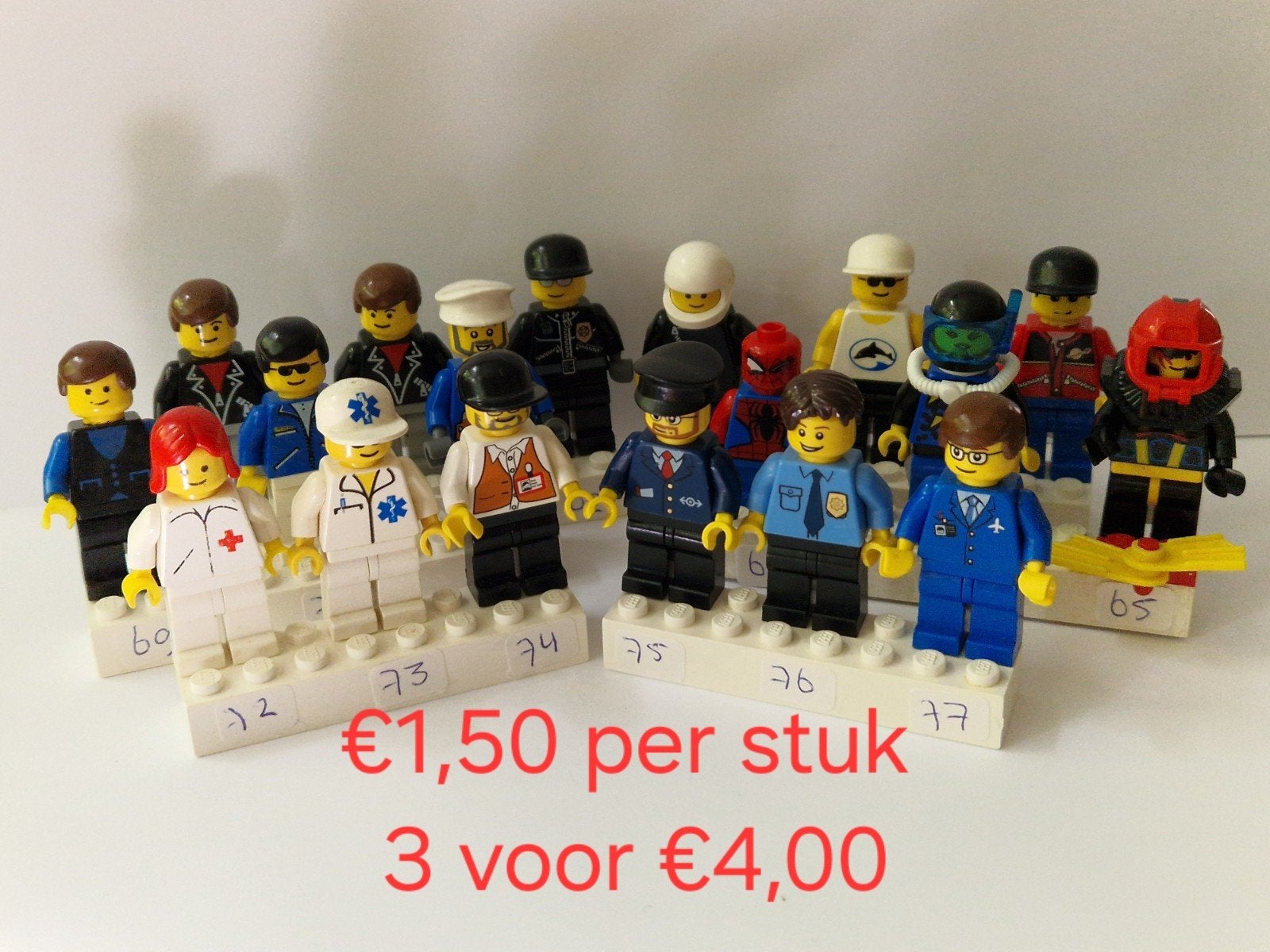 Lego minifiguren, Ophalen of Verzenden