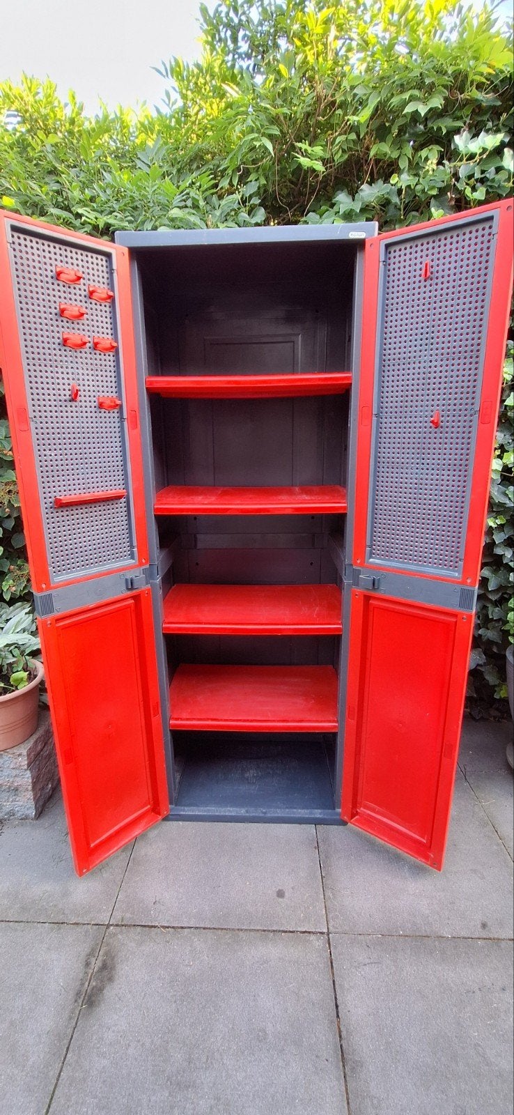 kunststof tuinkast of gereedschapskast, Tuin en Terras, Ophalen, Gebruikt, Kunststof, Overige typen