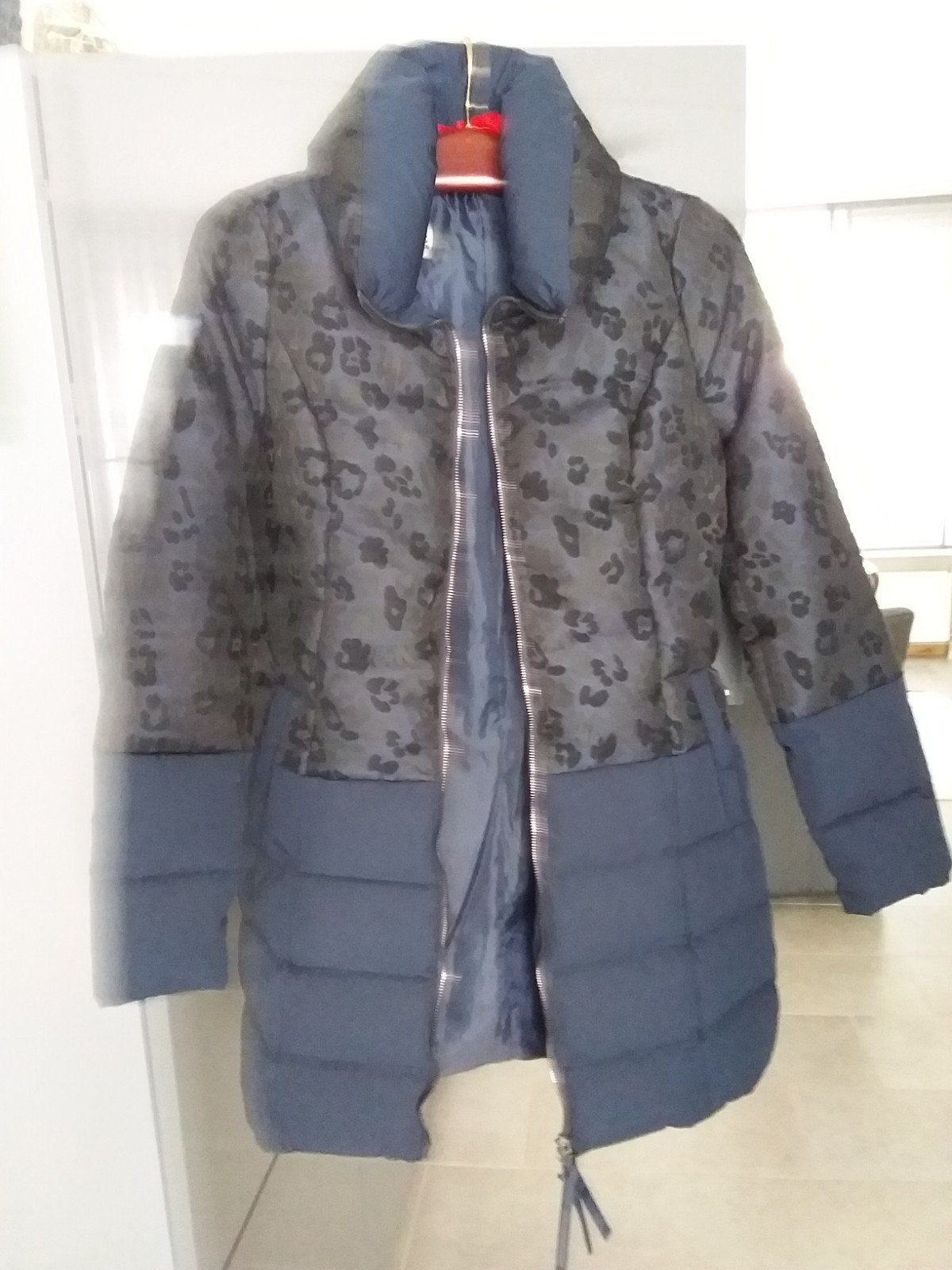 Spoom Blauwe winterjas, Kleding | Dames, Blauw, Ophalen of Verzenden, Zo goed als nieuw, SPOOM