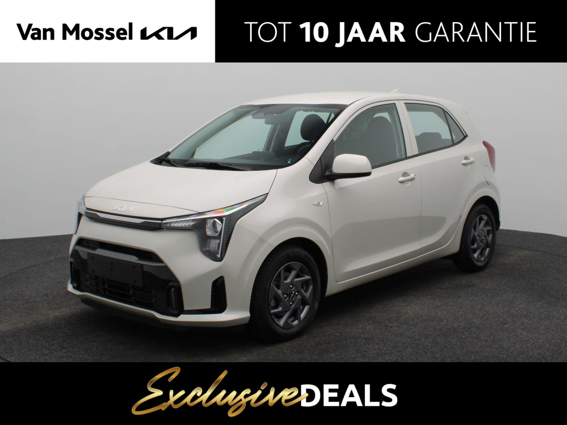 KIA Picanto 1.0 DPI DynamicPlusLine Automaat | Camera | Navi, Stof, Euro 6, Lichtsensor, Geel