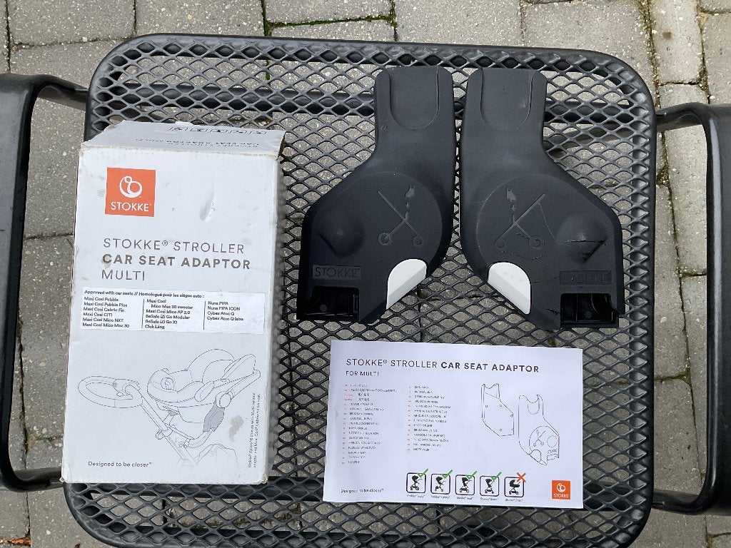 Nieuwe Stokke Stroller Car Seat Adaptor Multi, Overige merken, Autogordel, 0 t/m 18 kg, Nieuw