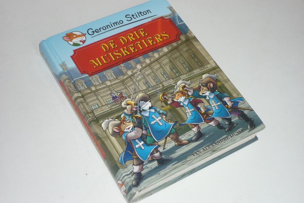 Geronimo Stilton: De Drie Musketiers, Boeken, Ophalen of Verzenden, Gelezen, Fictie algemeen