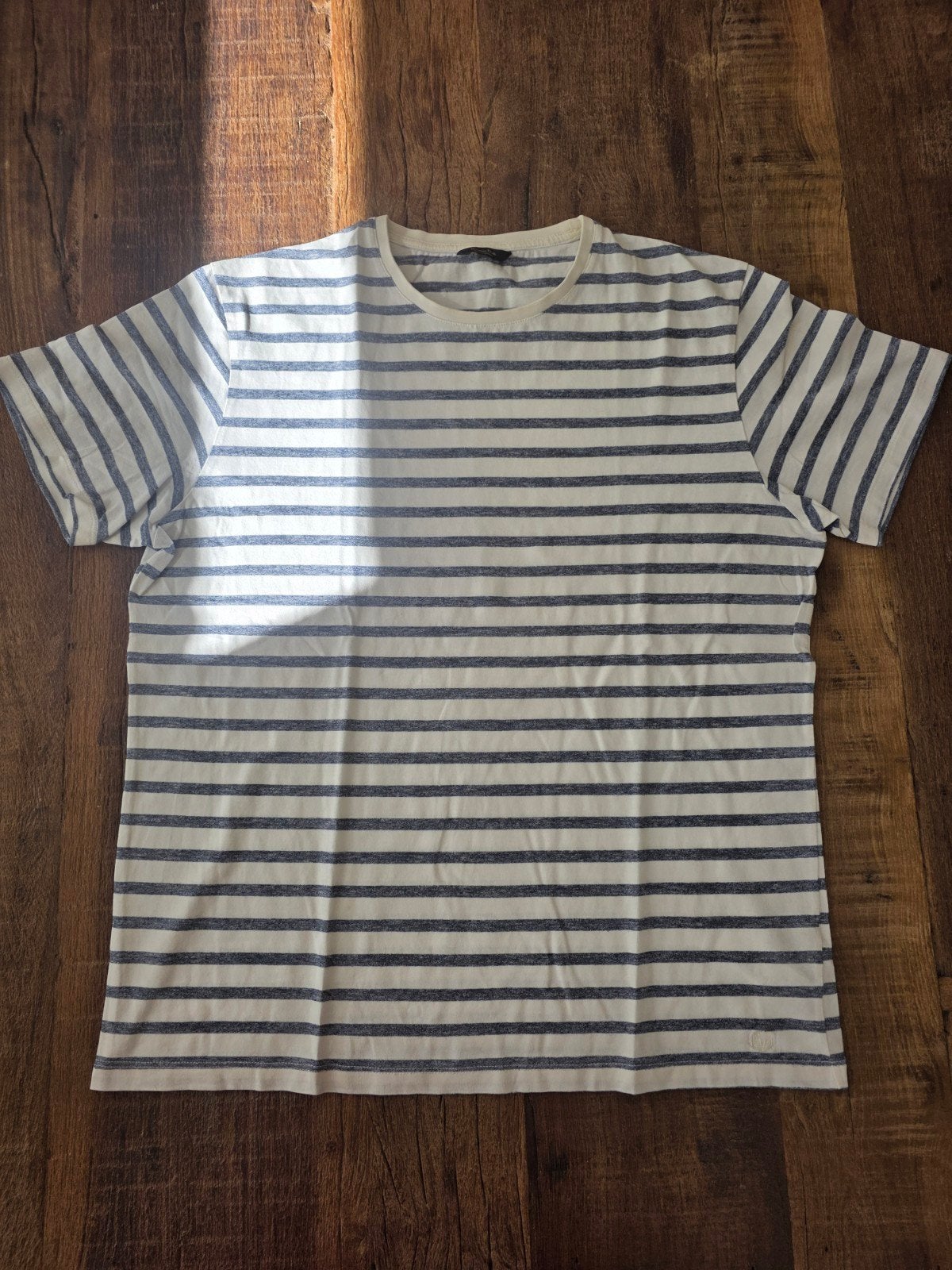 Massimo Dutti T-shirt, Maat 52/54 (L), Blauw, Ophalen of Verzenden, Zo goed als nieuw