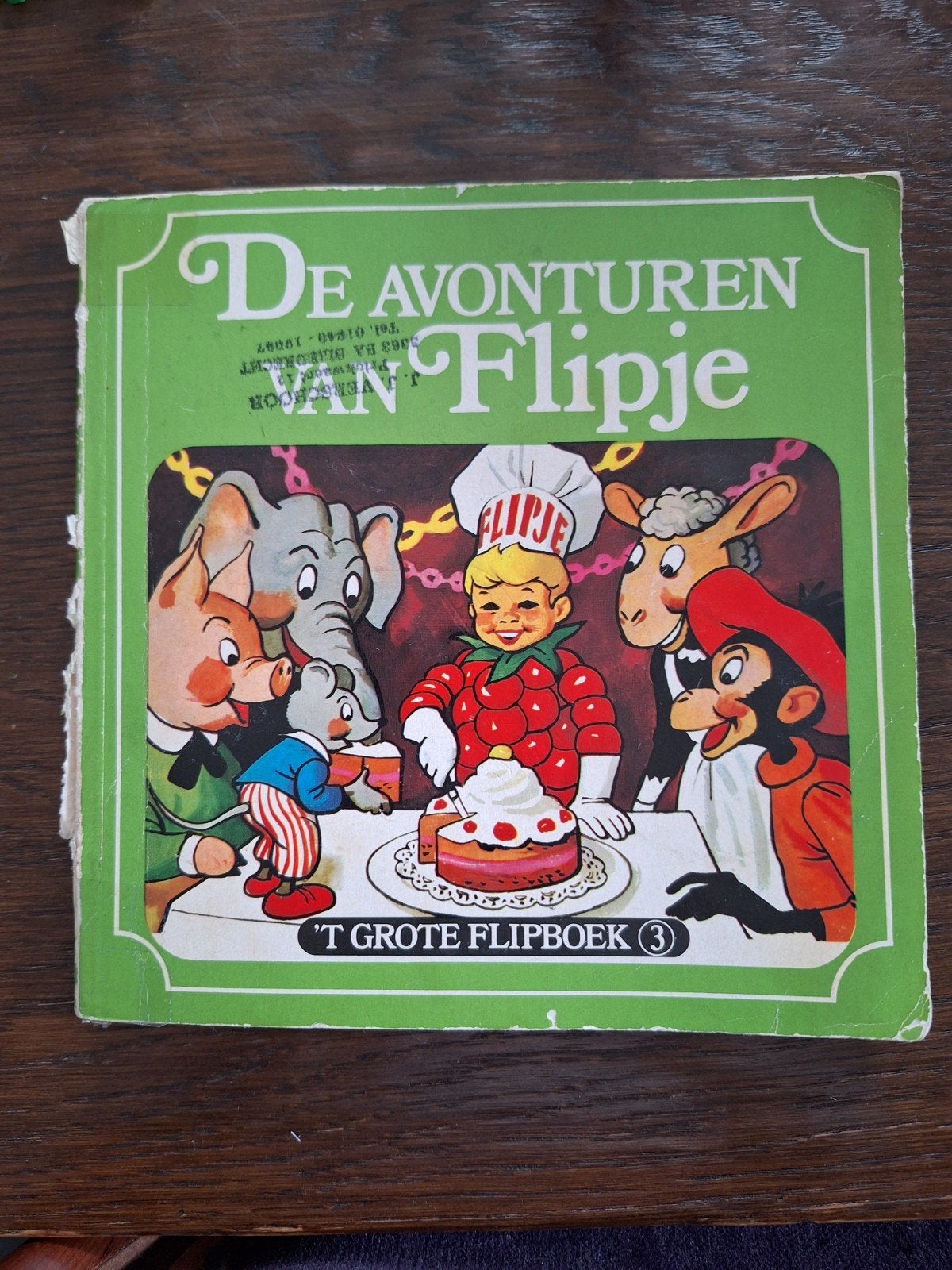 De Avonturen van Flipje - 't Grote Flipboek (3), Boeken, Ophalen of Verzenden, Gelezen, Onbekend, Sprookjes