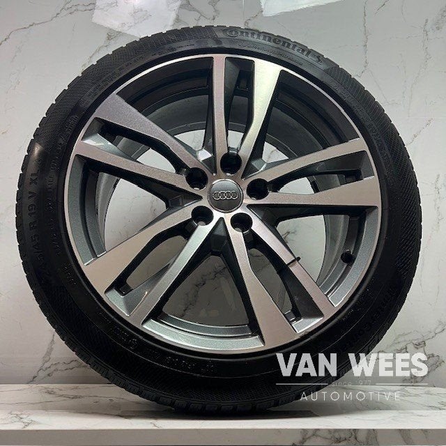 Audi A6 S6 245/45/19 INCH CONTINENTAL Winterset, Gebruikt, -, -, Banden en Velgen