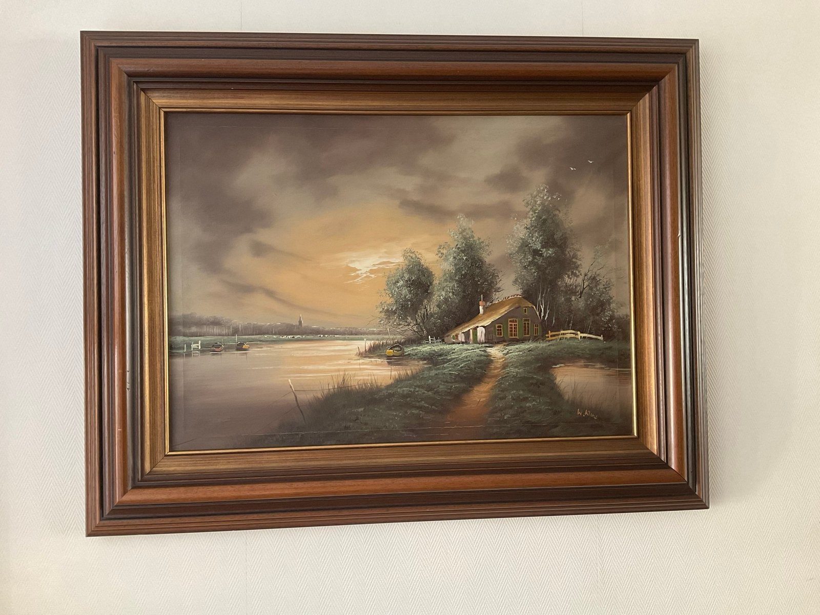 2 mooie schilderijen  willem kloos, Antiek en Kunst, Kunst | Schilderijen | Klassiek, Ophalen, Overige onderwerpen