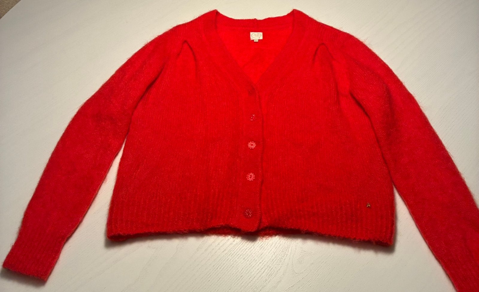 Des Petits Hauts vest mohair merino maat T1, Kleding | Dames, Verzenden, Zo goed als nieuw, Maat 38/40 (M), Overige kleuren