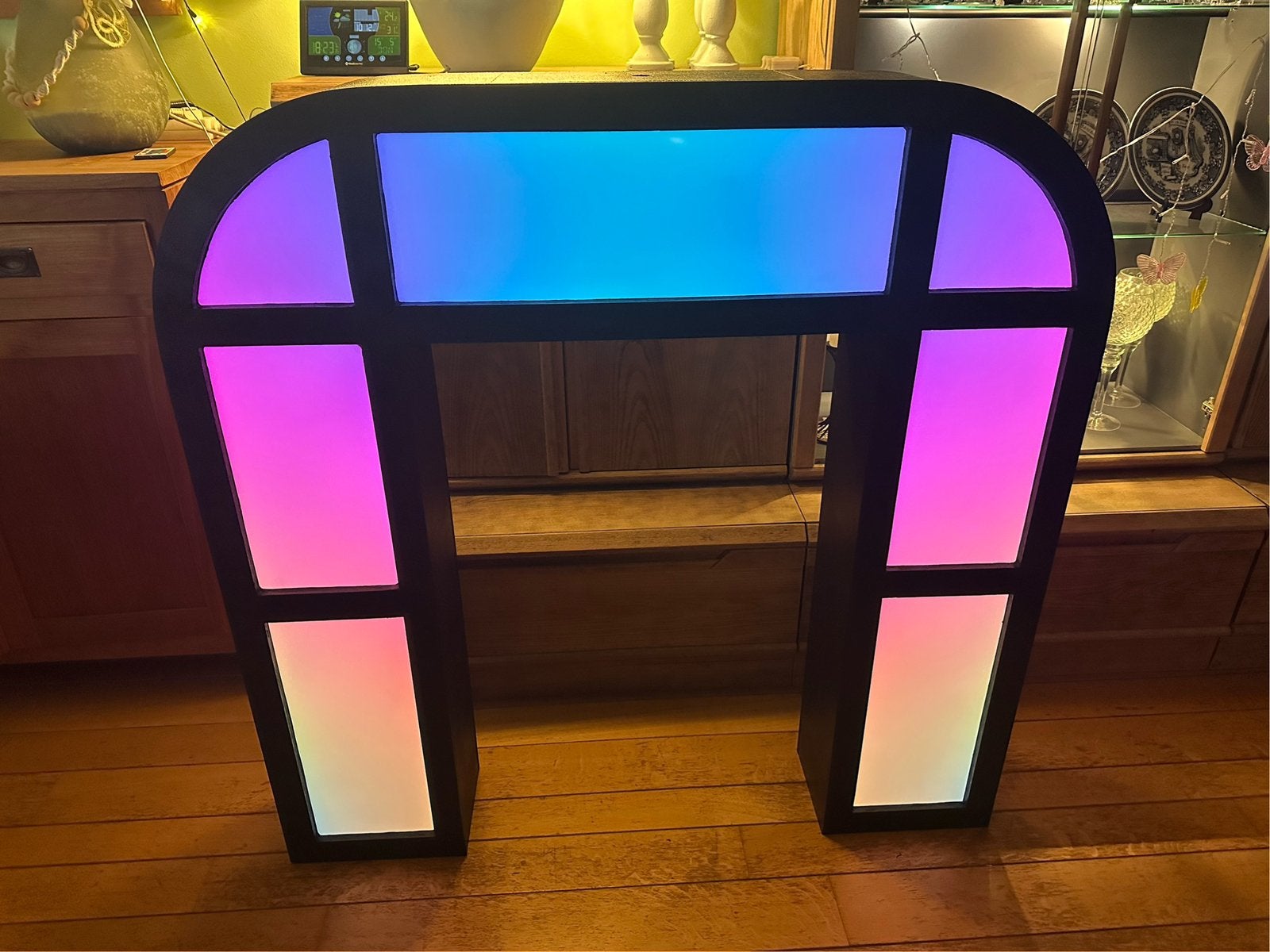 Nieuwe Eyecatcher Dj Booth met LED-show, Ophalen, Nieuw, Licht