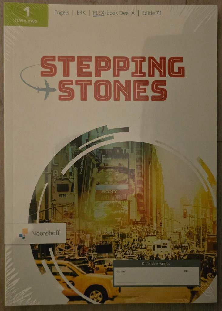 Stepping Stones Engels & buitenNL Aardrijkskunde VMBO/HAVO, Engels, HAVO, Diverse auteurs, Ophalen of Verzenden