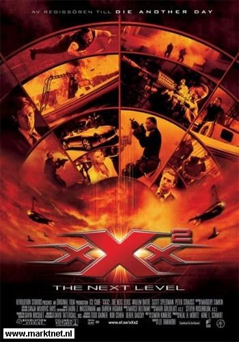 xXx  2  :  THE   NEXT   LEVEL      filmposter., Rechthoekig Staand, Verzenden, Nieuw, A1 t/m A3