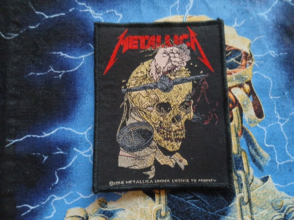 Metallica zeer mooie en nieuwe official 2014 patch 86, Verzenden, Nieuw, Kleding