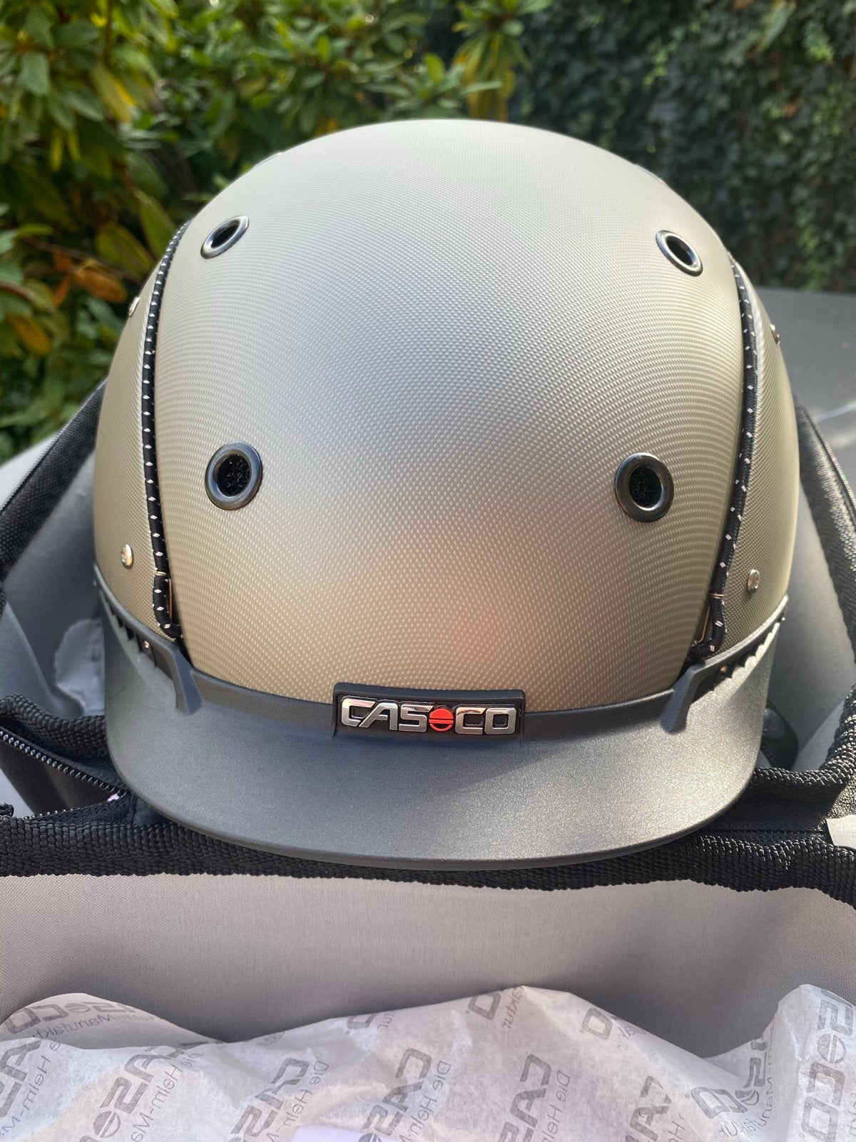 NIEUW Casco cap CHAMP-3 Titan Struktur L (58-62cm), Ophalen of Verzenden, Nieuw, Dressuur