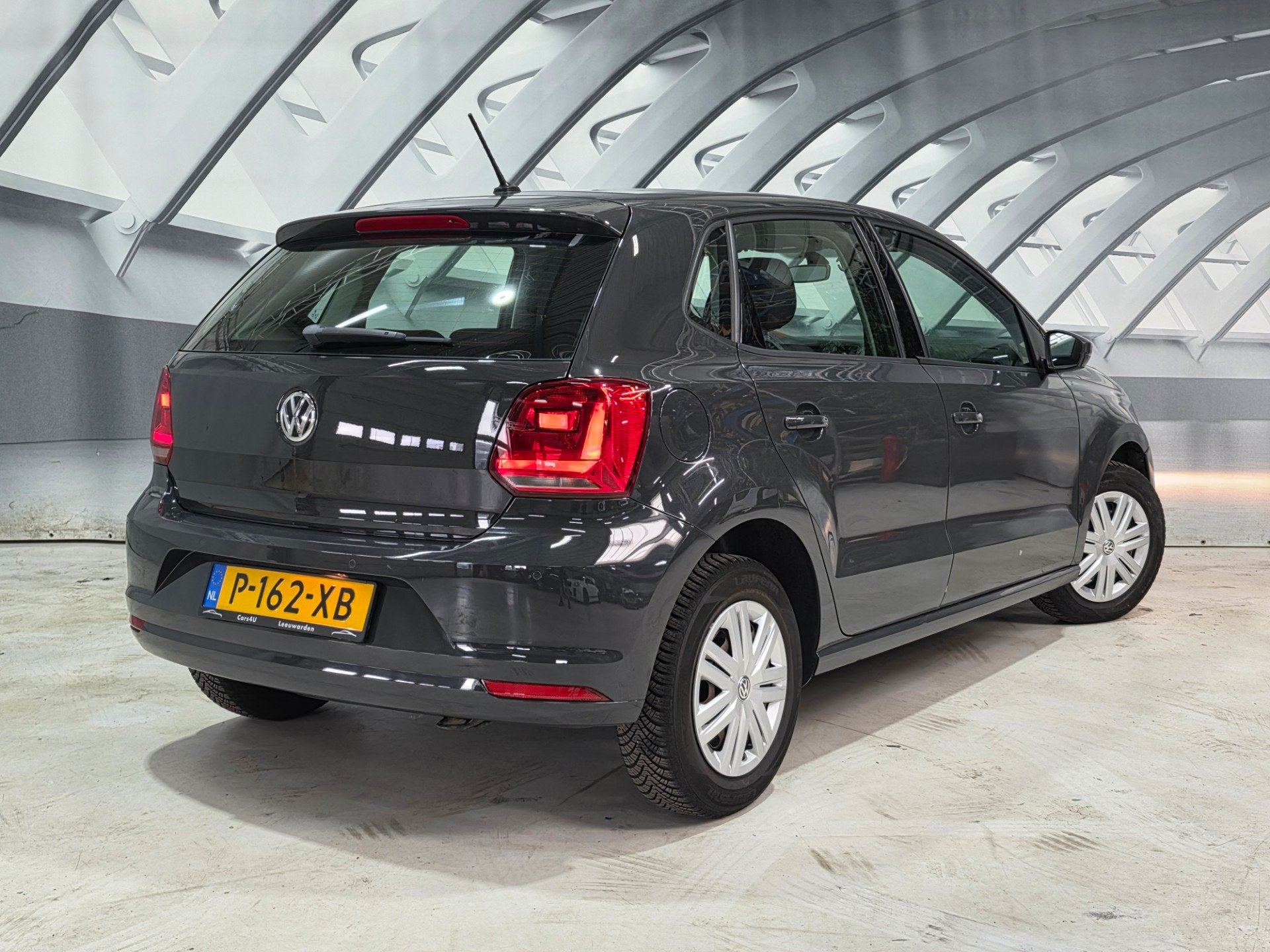 Volkswagen Polo 1.0 80pk airco cruise, Auto's, Stof, Euro 6, 60 pk, Bedrijf