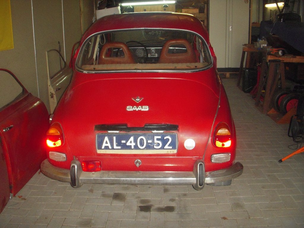 Saab 96 V4 - Klassieke Zweedse Schoonheid, Ophalen of Verzenden, Gebruikt, Saab