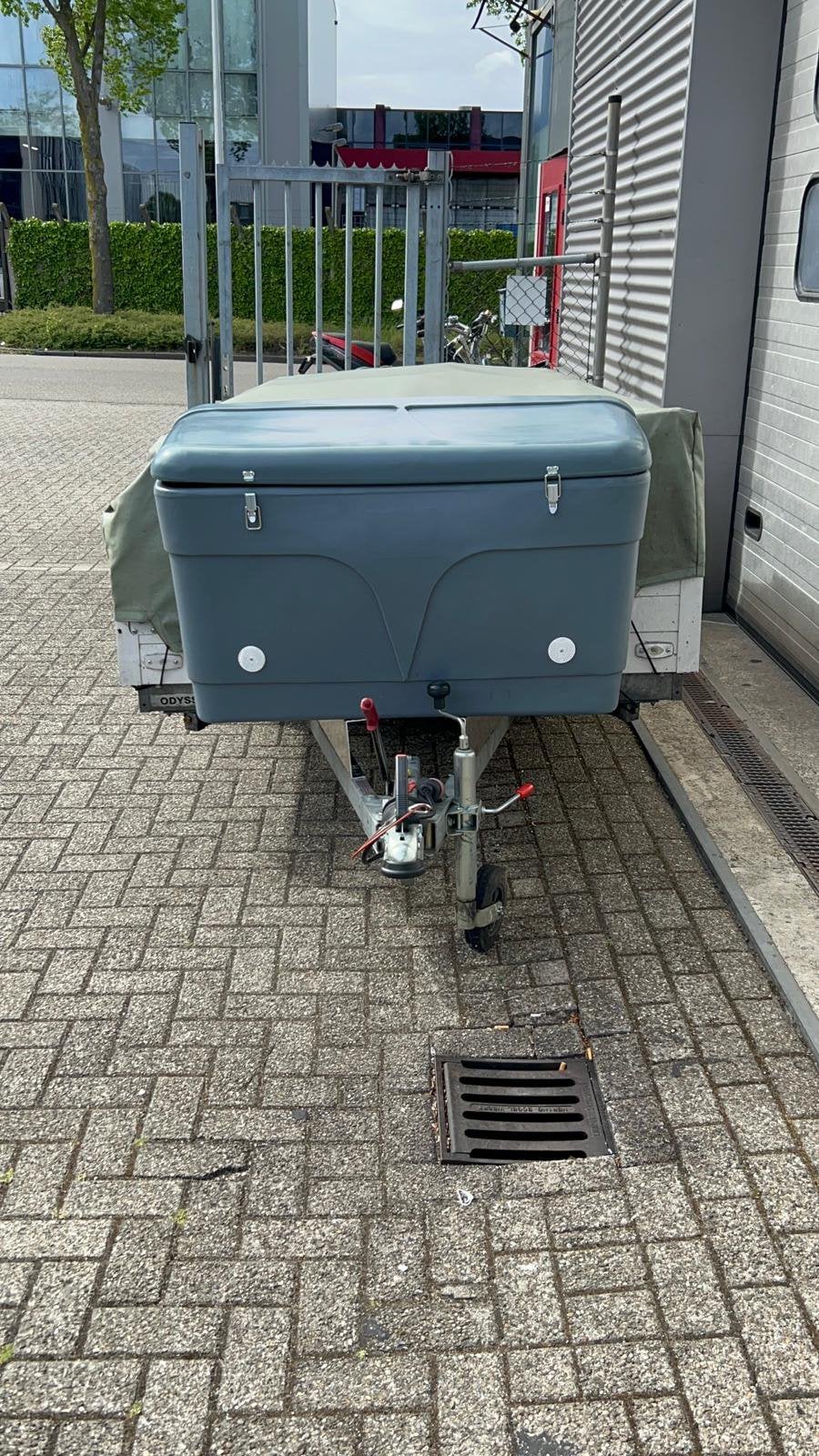 Ruime disselbak cabanon te koop, Caravans en Kamperen, Ophalen, Zo goed als nieuw