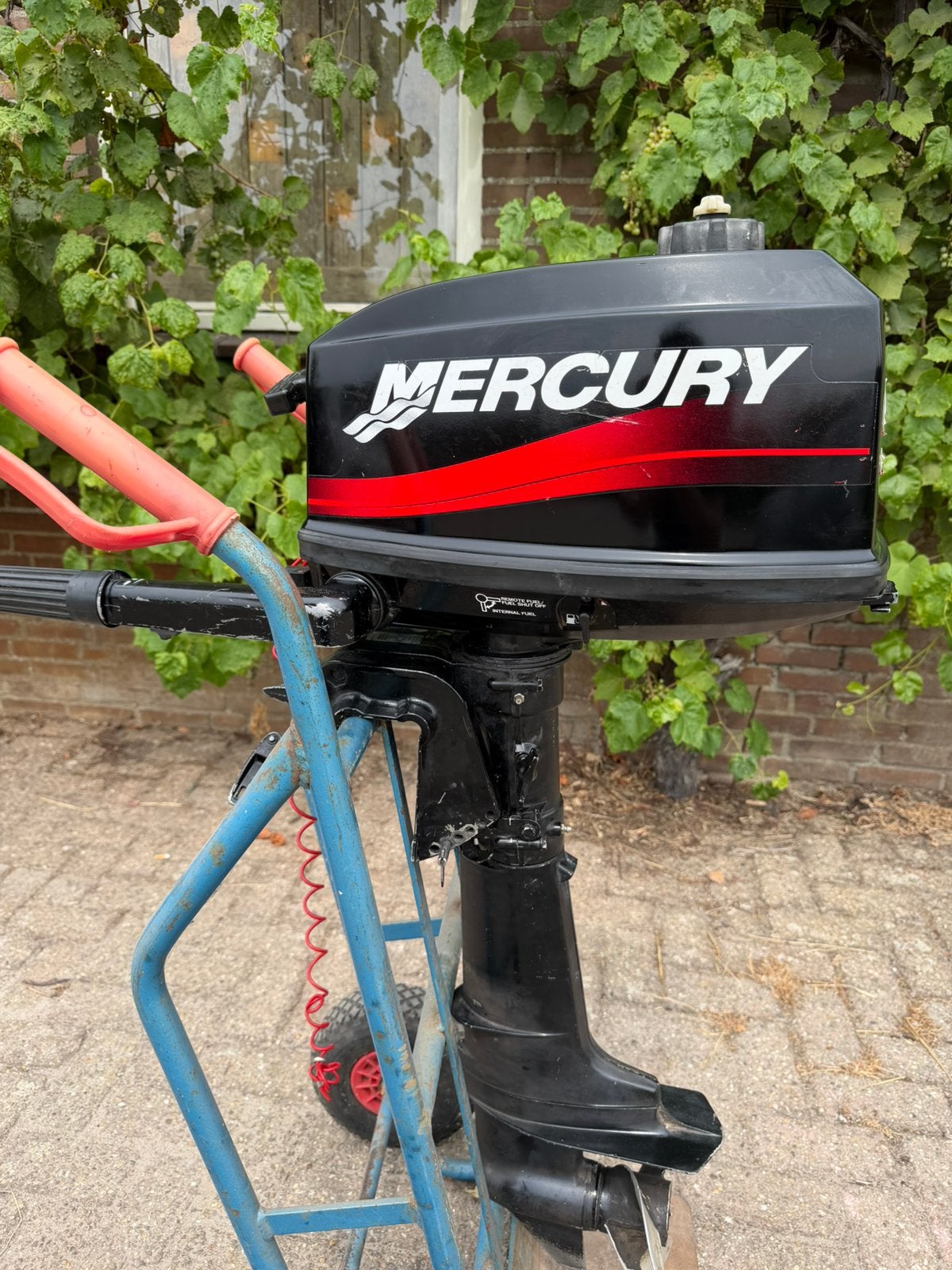 Mercury 5 PK 2-takt Buitenboordmotor, Ophalen, Gebruikt