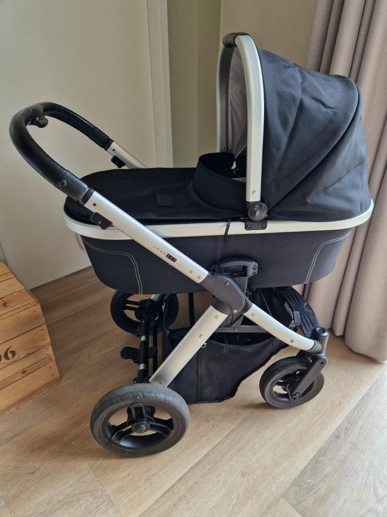 Mutsy Transit 3-in-1 kinderwagen met Maxi-Cosi, Kinderen en Baby's, Kinderwagens en Combinaties, Ophalen, Gebruikt, Mutsy, Verstelbare duwstang