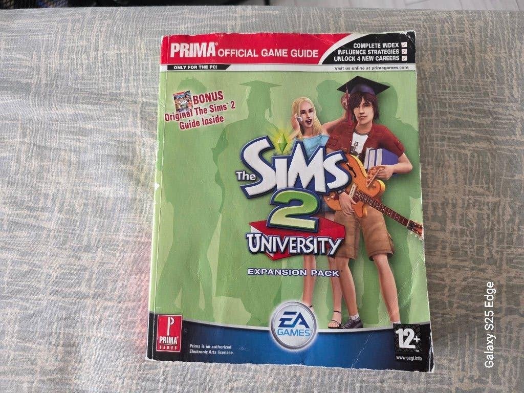 The Sims 2 + University Guide 0761546367, Spelcomputers en Games, Games | Pc, Gebruikt, 1 speler, Ophalen of Verzenden, Vanaf 12 jaar