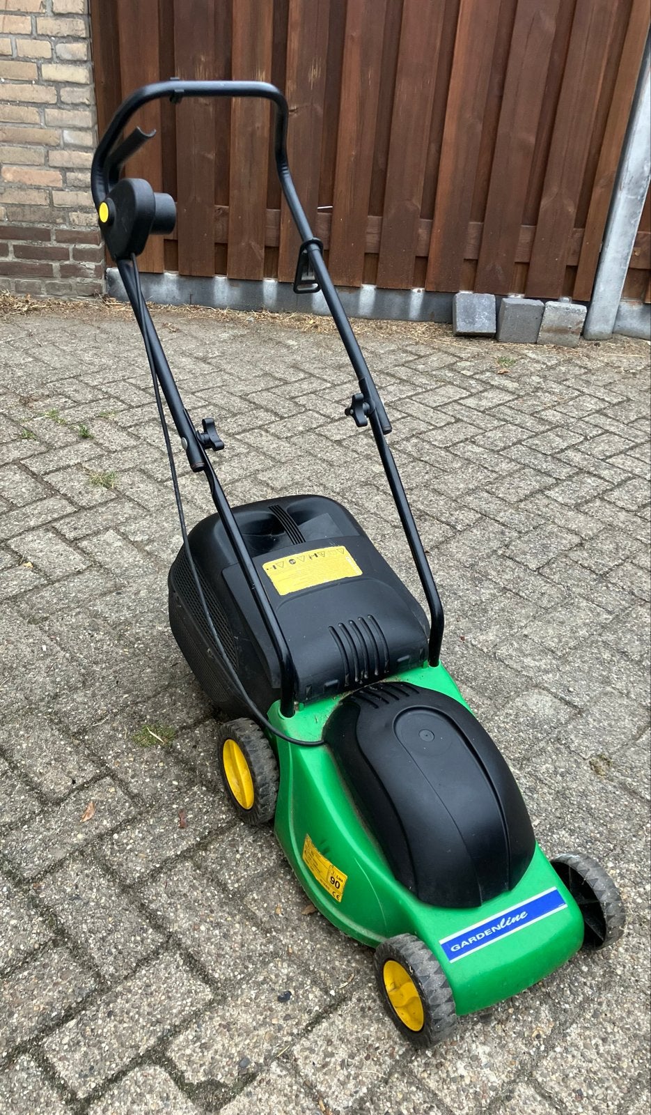 Elektrische grasmaaier Gardenline, Ophalen, Cirkelmaaier, Gebruikt, Elektrische grasmaaier