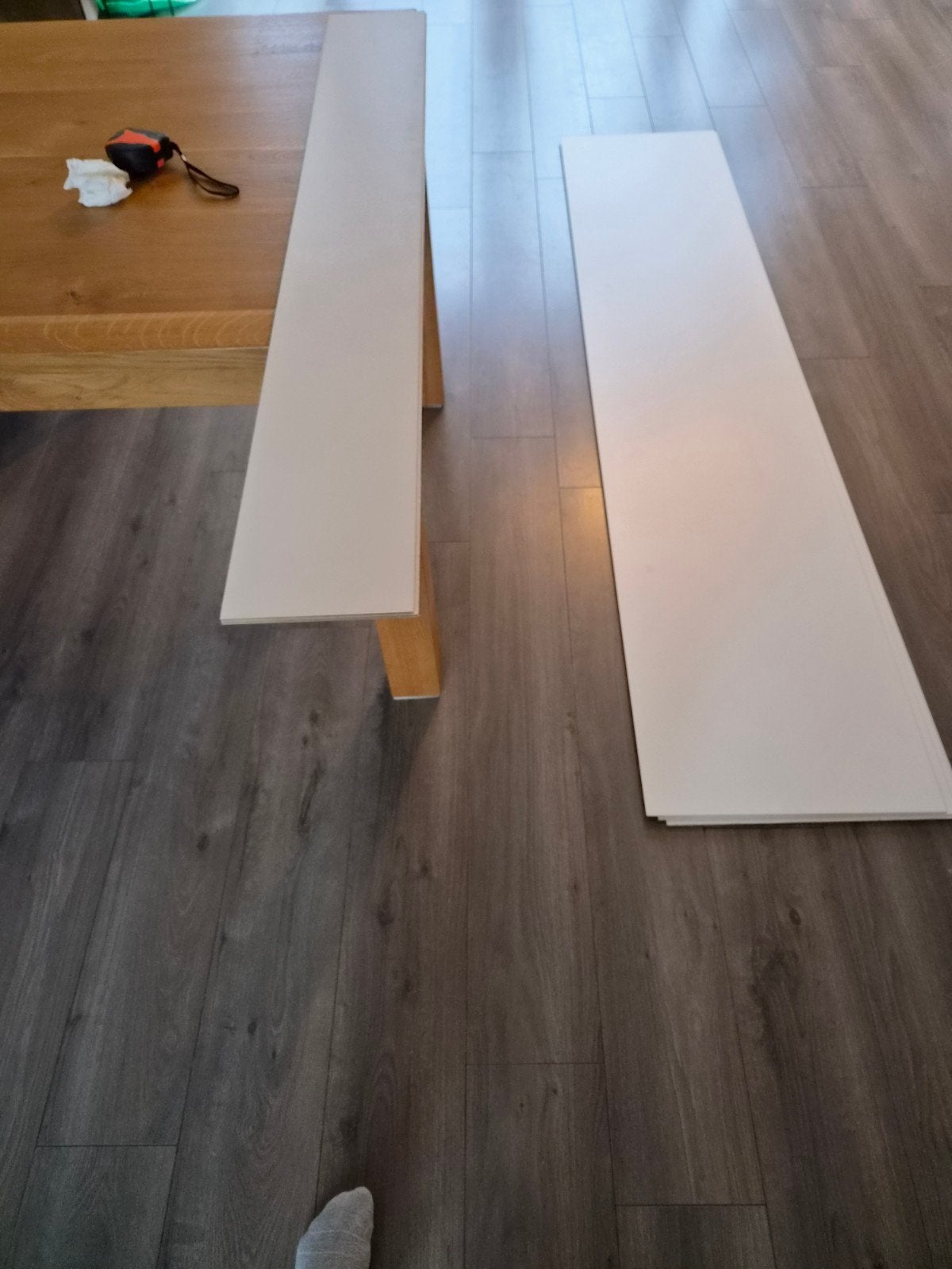 MDF plaat 3mm 1 zijde wit - diverse afmetingen, Ophalen, Minder dan 25 mm, Overige typen, Nieuw