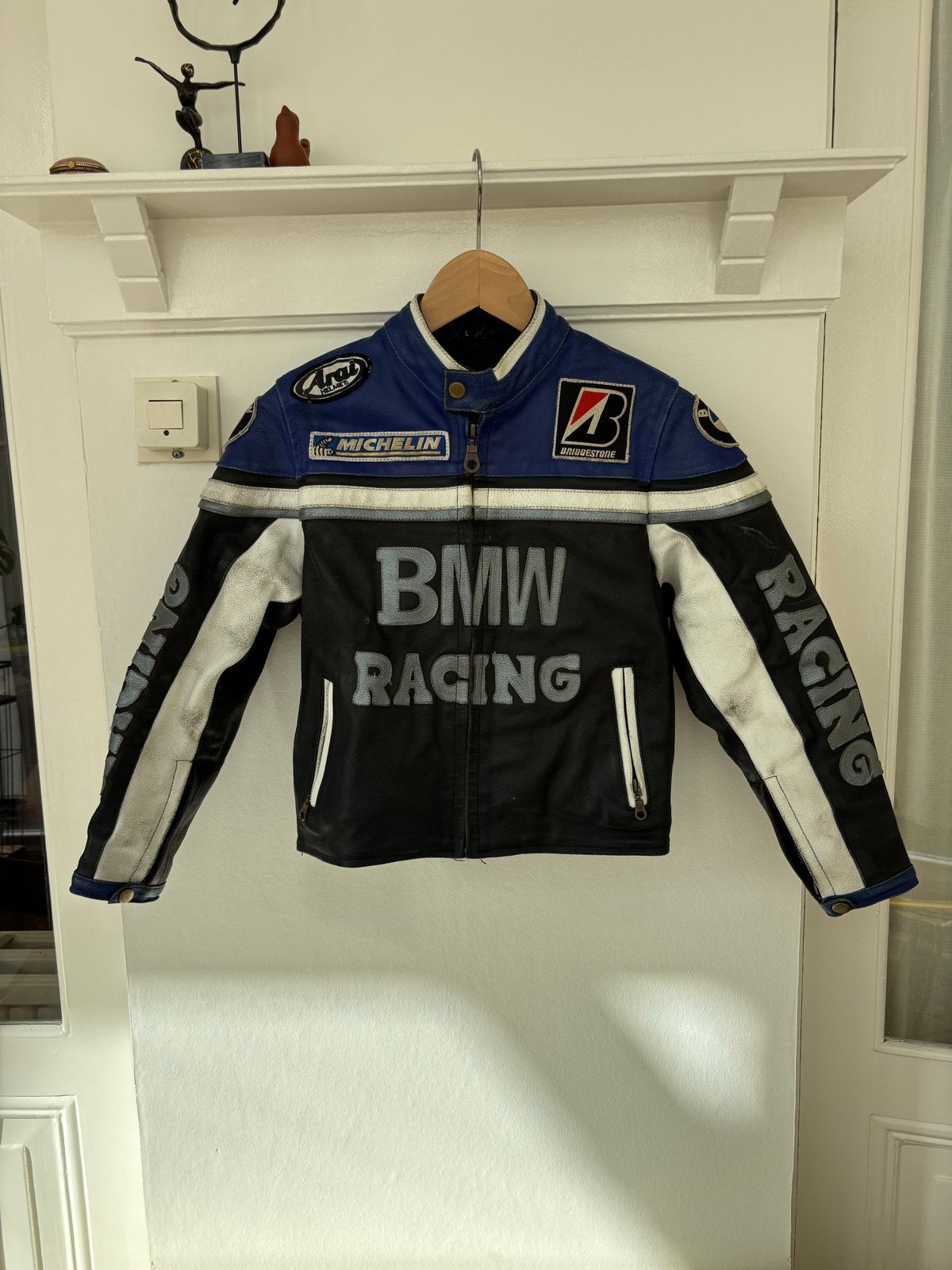 Originele BMW leren racejas voor kinderen, Ophalen of Verzenden, Kinderen, Jas | leer