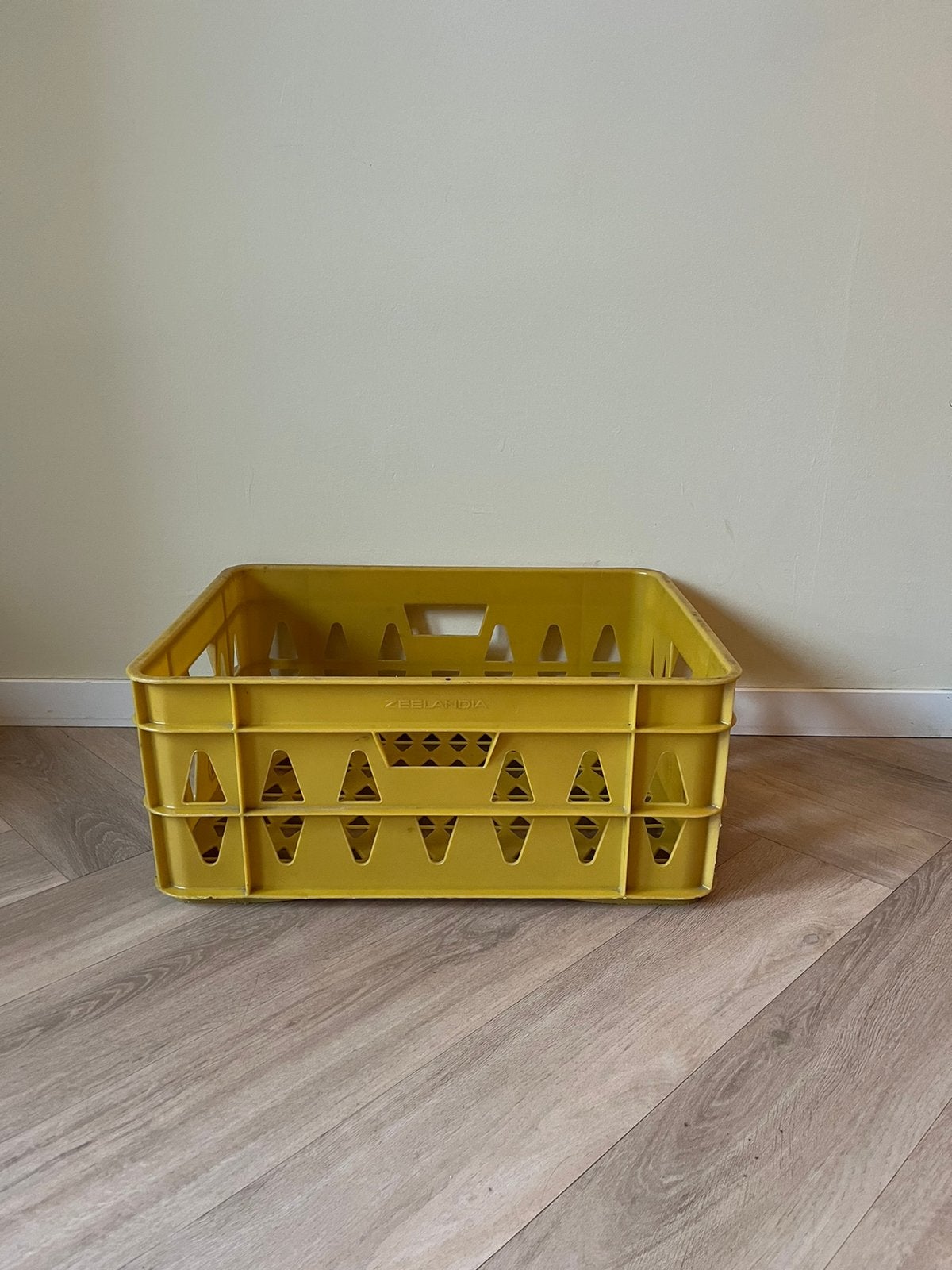 Retro vintage zeelandia krat / opbergdoos, Ophalen, Zo goed als nieuw, Minder dan 50 cm