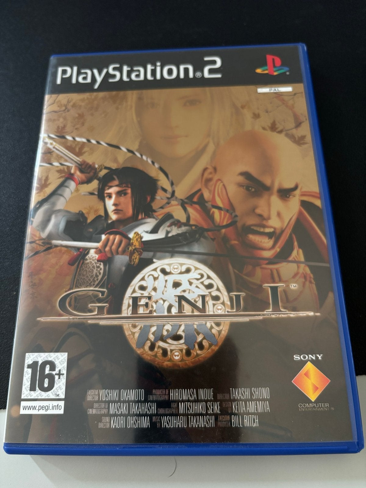 Genji PlayStation 2 (PS2) Game - Actie/Avontuur, Avontuur en Actie, Gebruikt, 1 speler, Ophalen of Verzenden