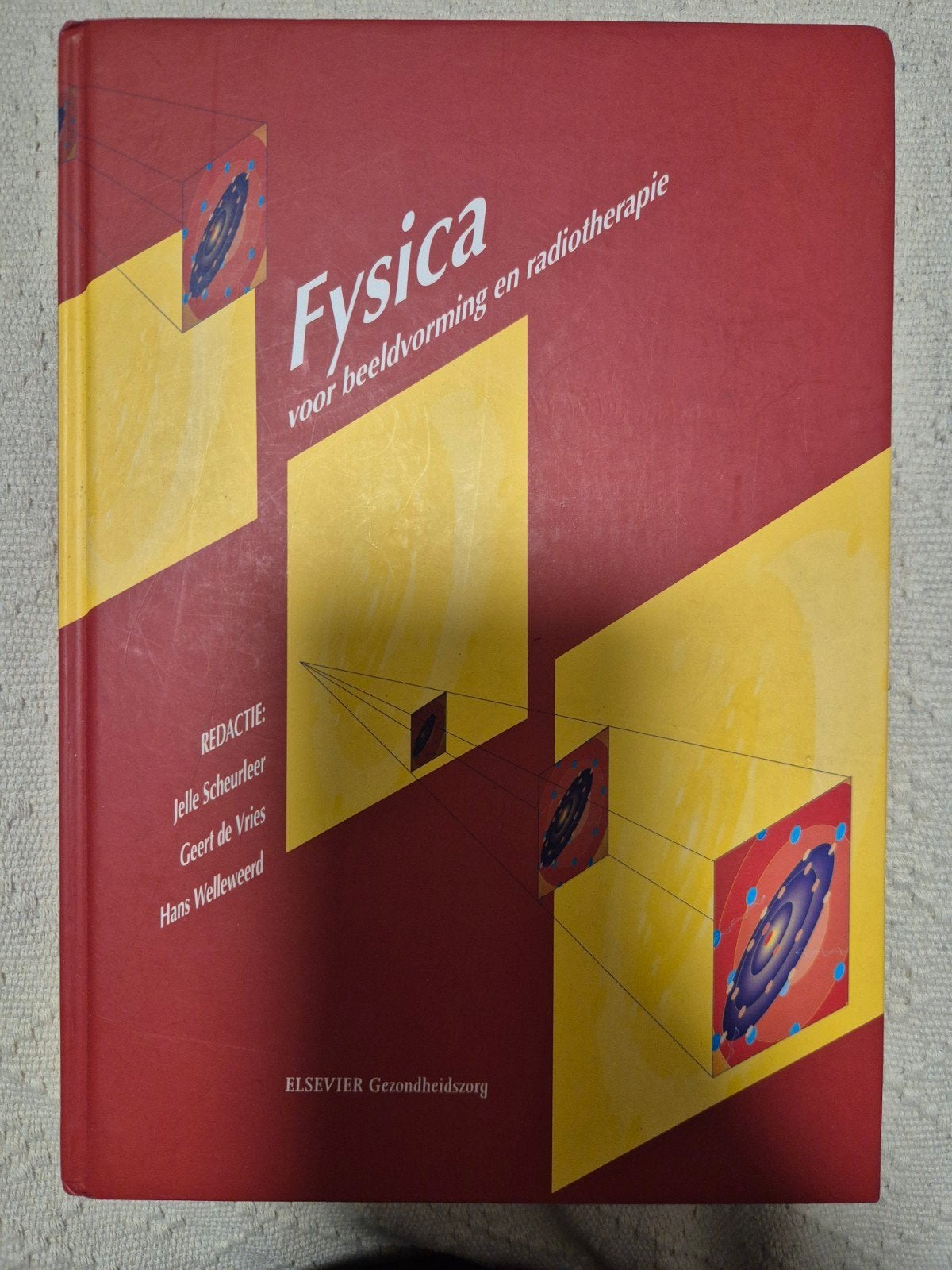 Fysica voor beeldvorming en radiotherapie, Boeken, Gelezen, Jelle Scheurleer, Geert de Vries, Hans Welleweerd, Beta, HBO