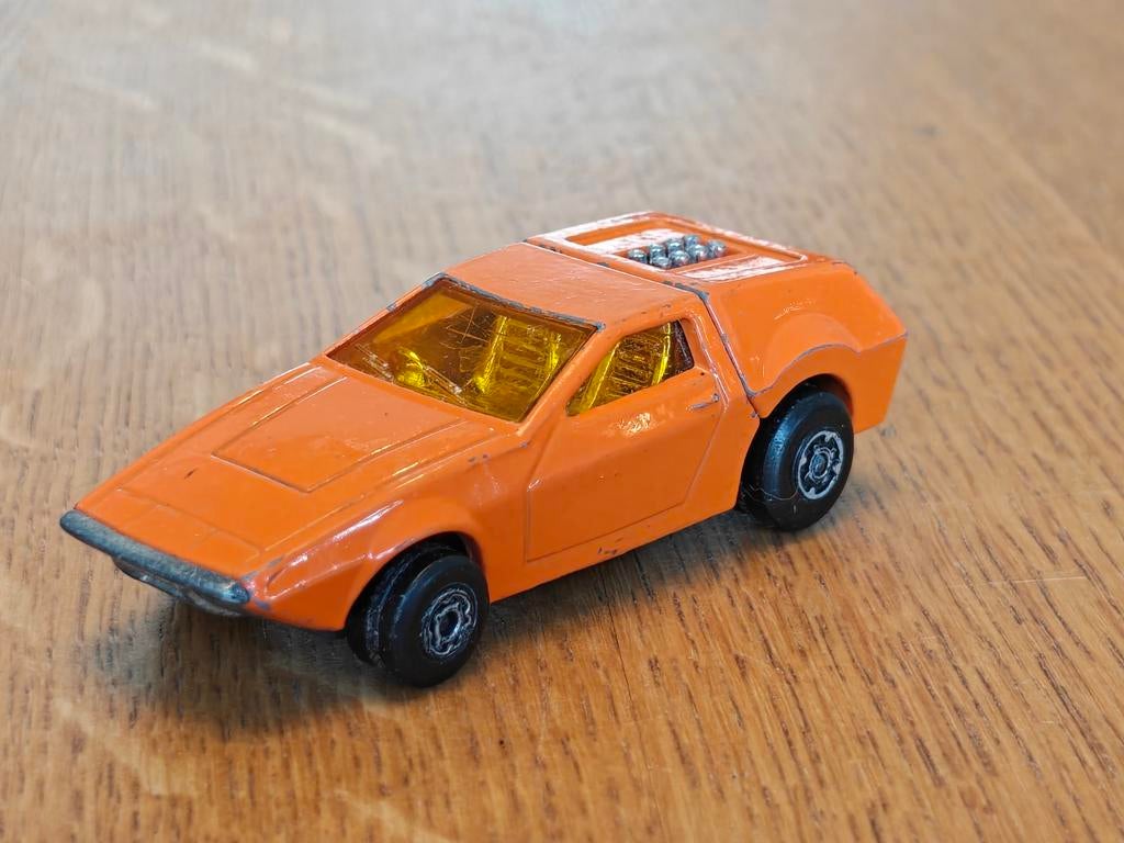 Matchbox Tanzara ORANJE, Ophalen of Verzenden, Zo goed als nieuw, Auto