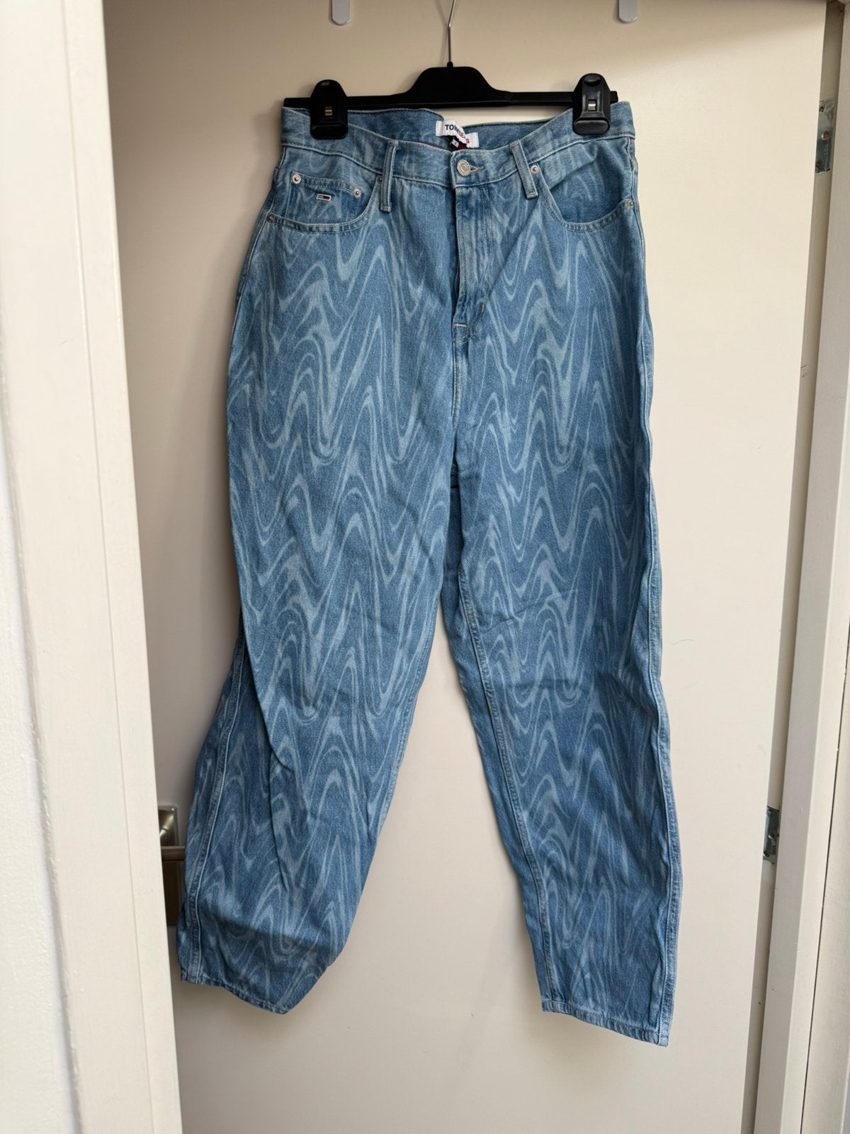 Tommy jeans wave 31/32 spijkerbroek licht blauw, Ophalen of Verzenden, Zo goed als nieuw, Blauw, W30 - W32 (confectie 38/40)